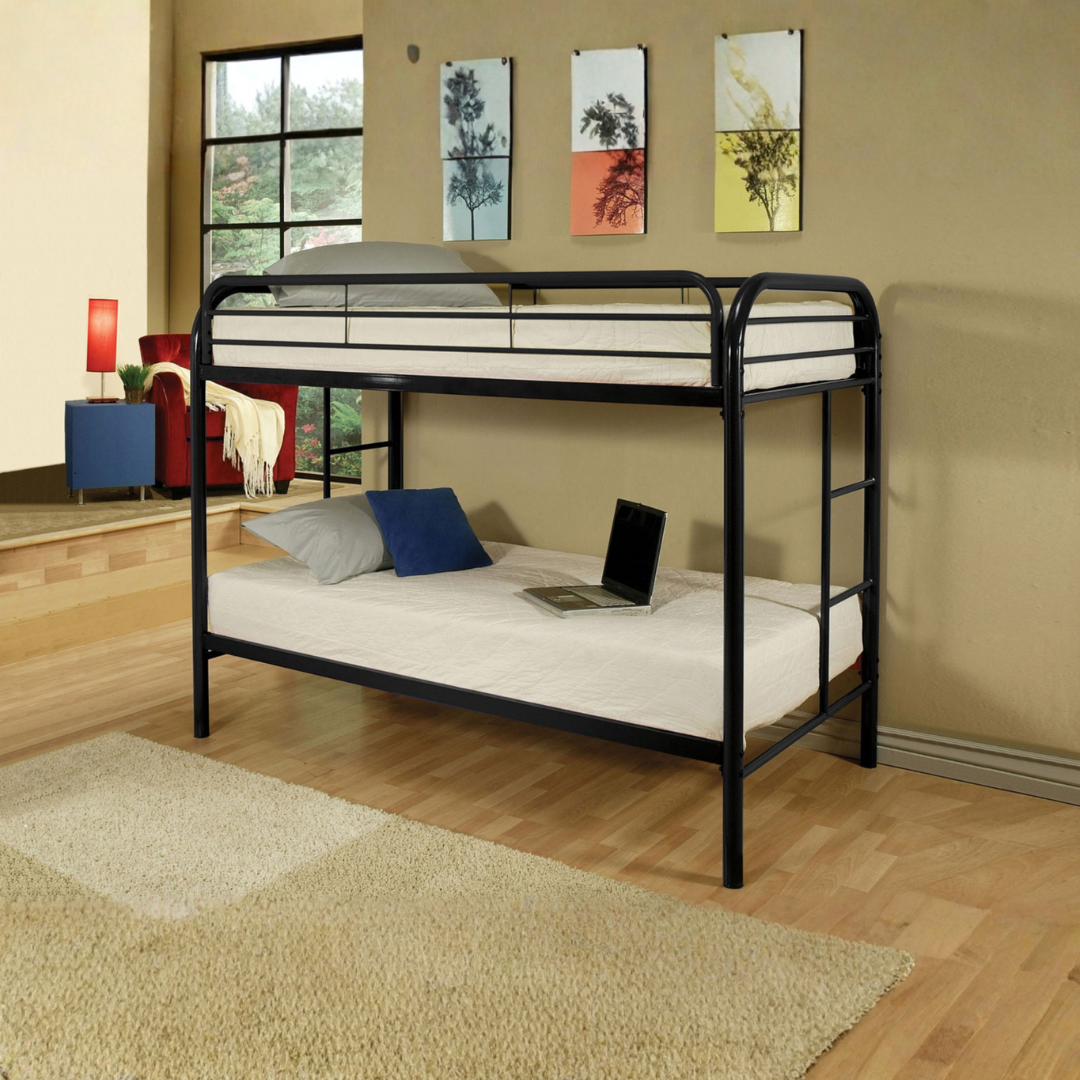Borra – Bunk Bed – Single/Single – Black