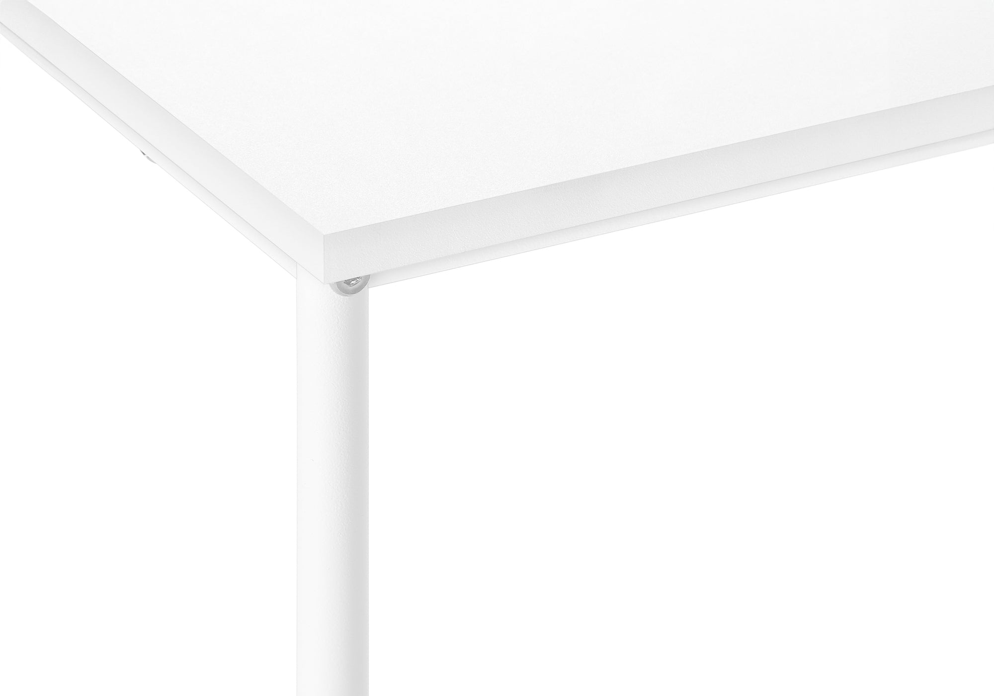 TABLE D'APPOINT - 24"H /BLANC / MÉTAL BLANC #I 2079