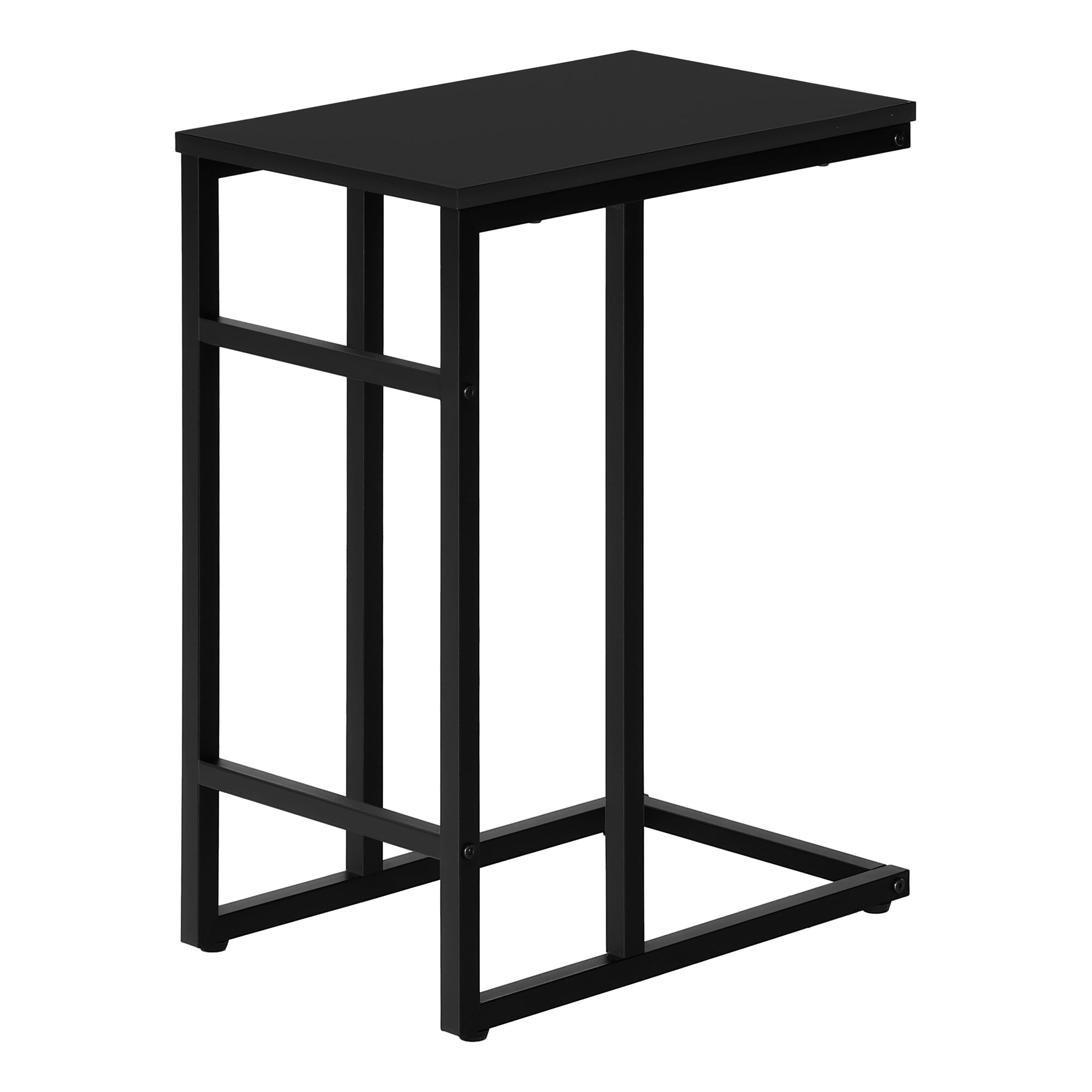 TABLE D'APPOINT - 24"H / NOIR / MÉTAL NOIR #I 2170