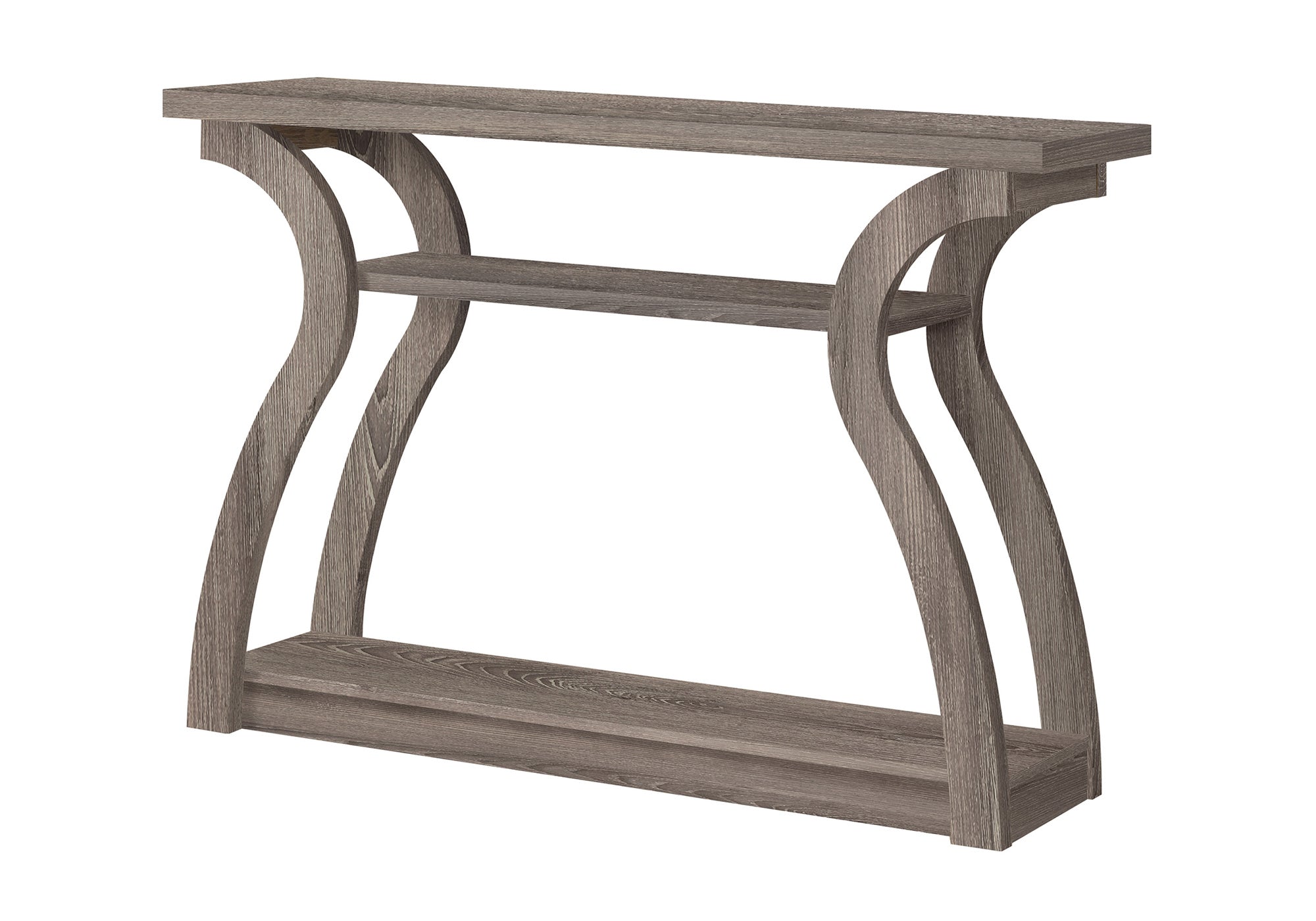 TABLE D'APPOINT - 47"L / CONSOLE D'ENTRÉE TAUPE FONCÉ #I 2446