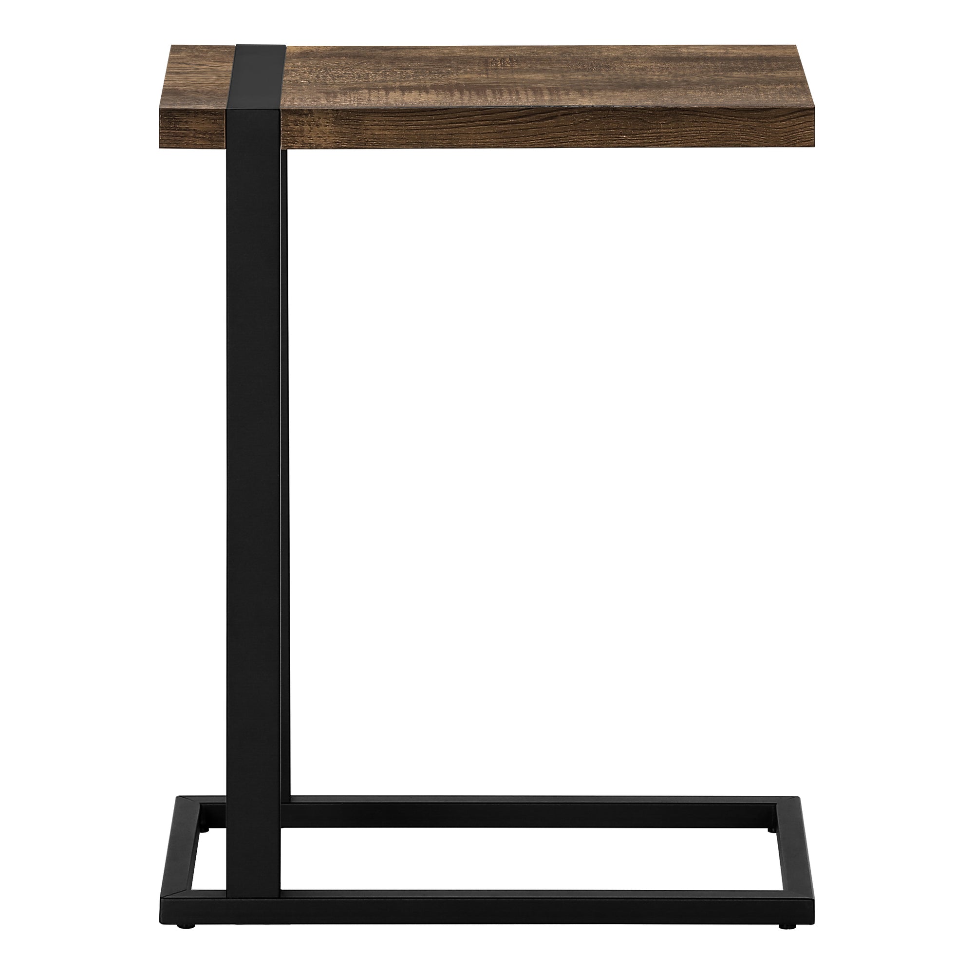 NIGHTSTAND - BROWN RECLAIMED WOOD-LOOK / BLACK METAL #I 2853