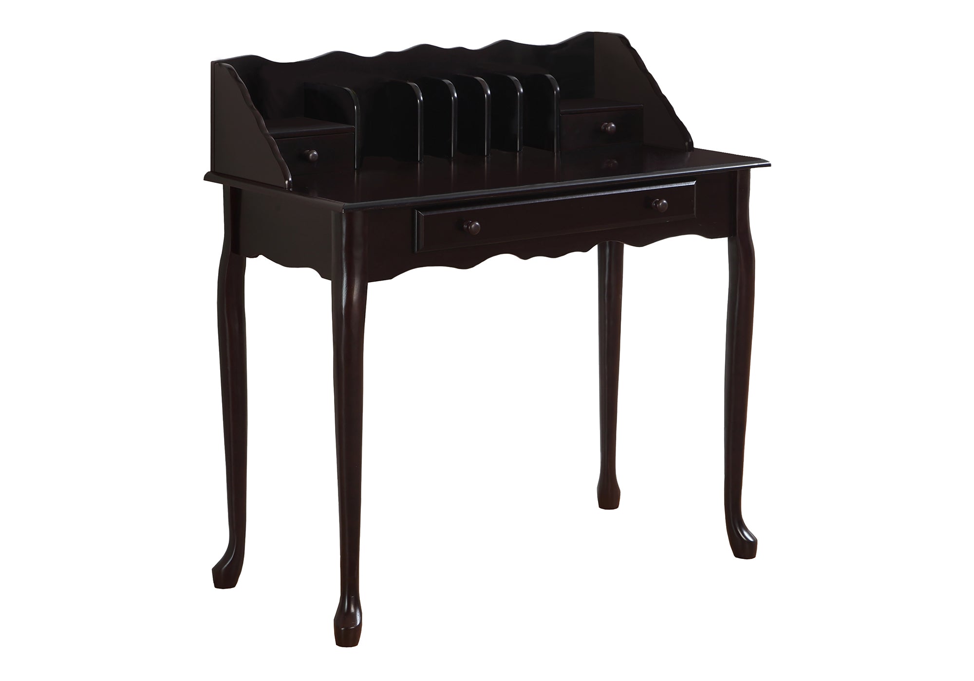 BUREAU D'ORDINATEUR - 36"L / CERISIER FONCÉ TRADITIONNEL # I 3100