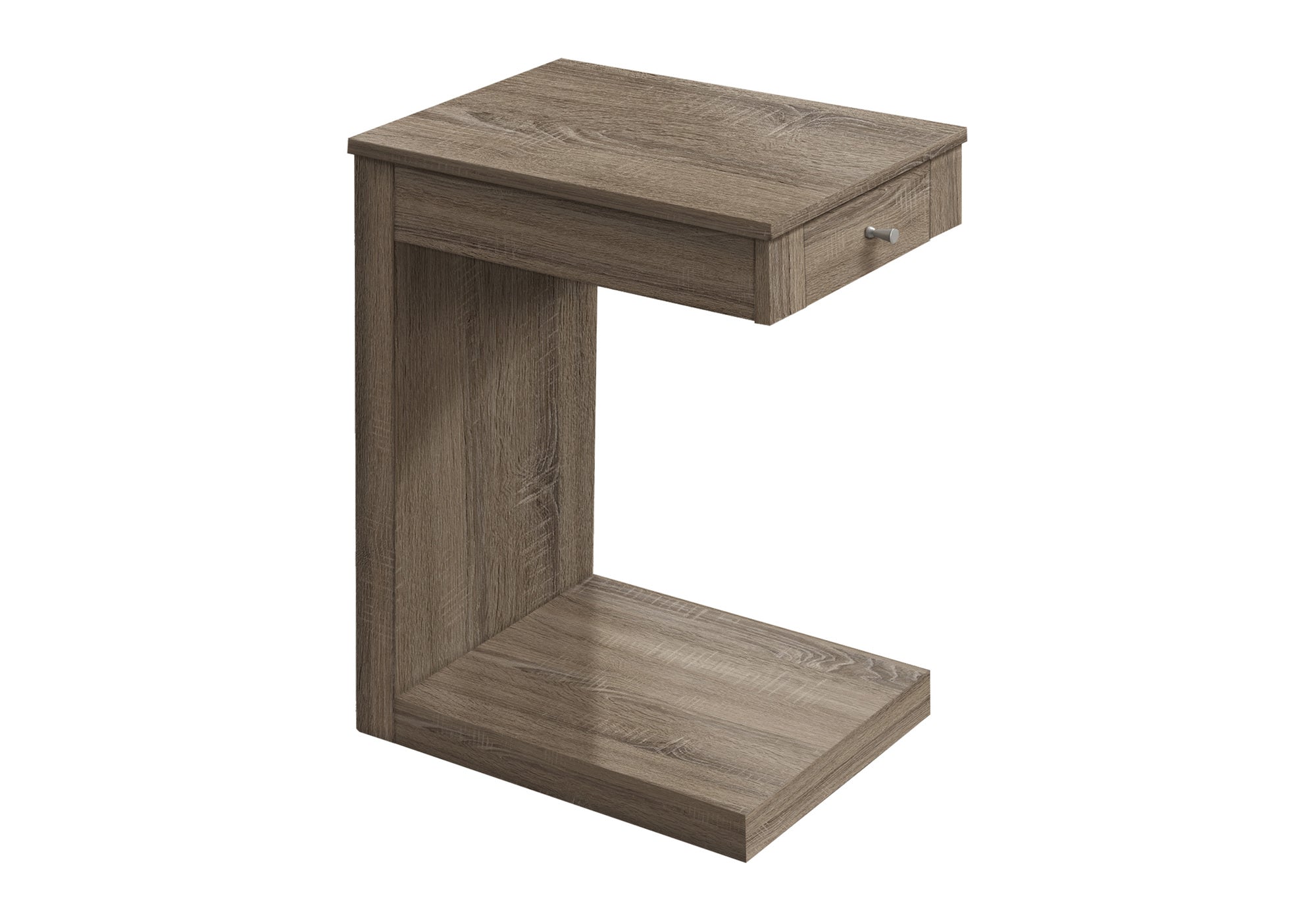 NIGHTSTAND - DARK TAUPE WITH A DRAWER #I 3191