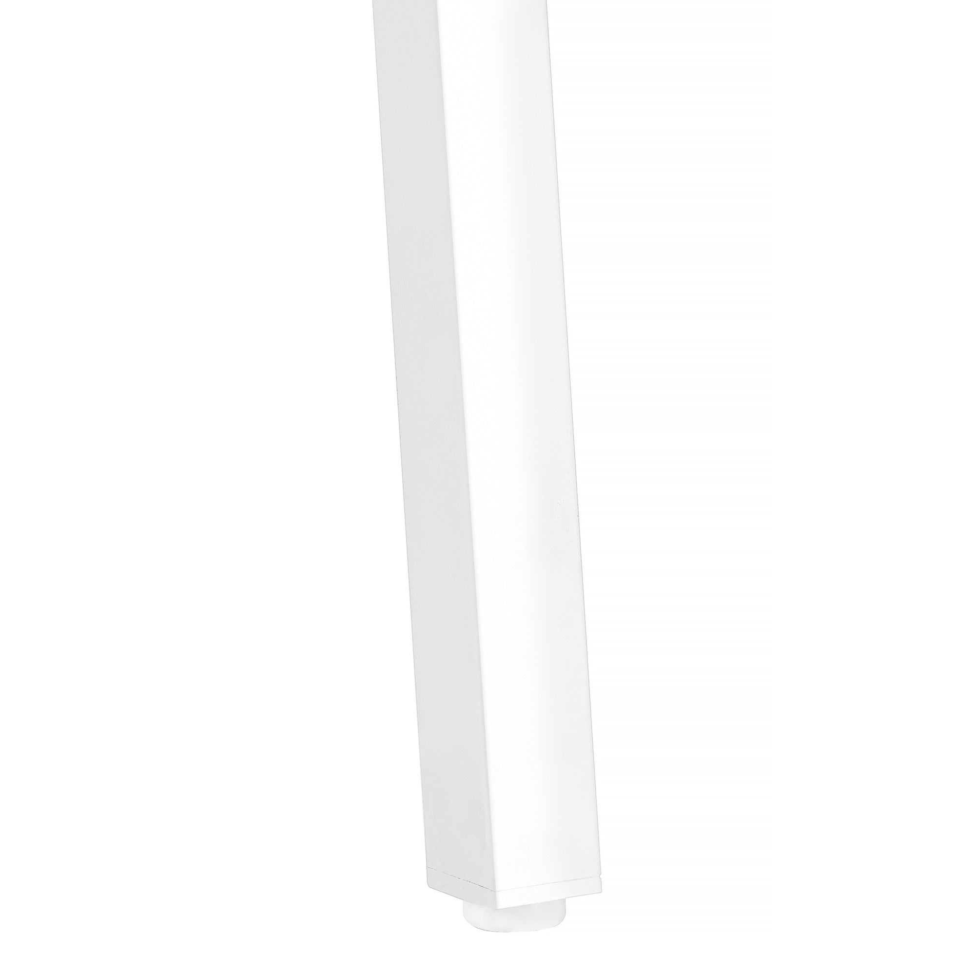 TABLE D'APPOINT - 23"H / BLANC / MÉTAL BLANC #I 3594