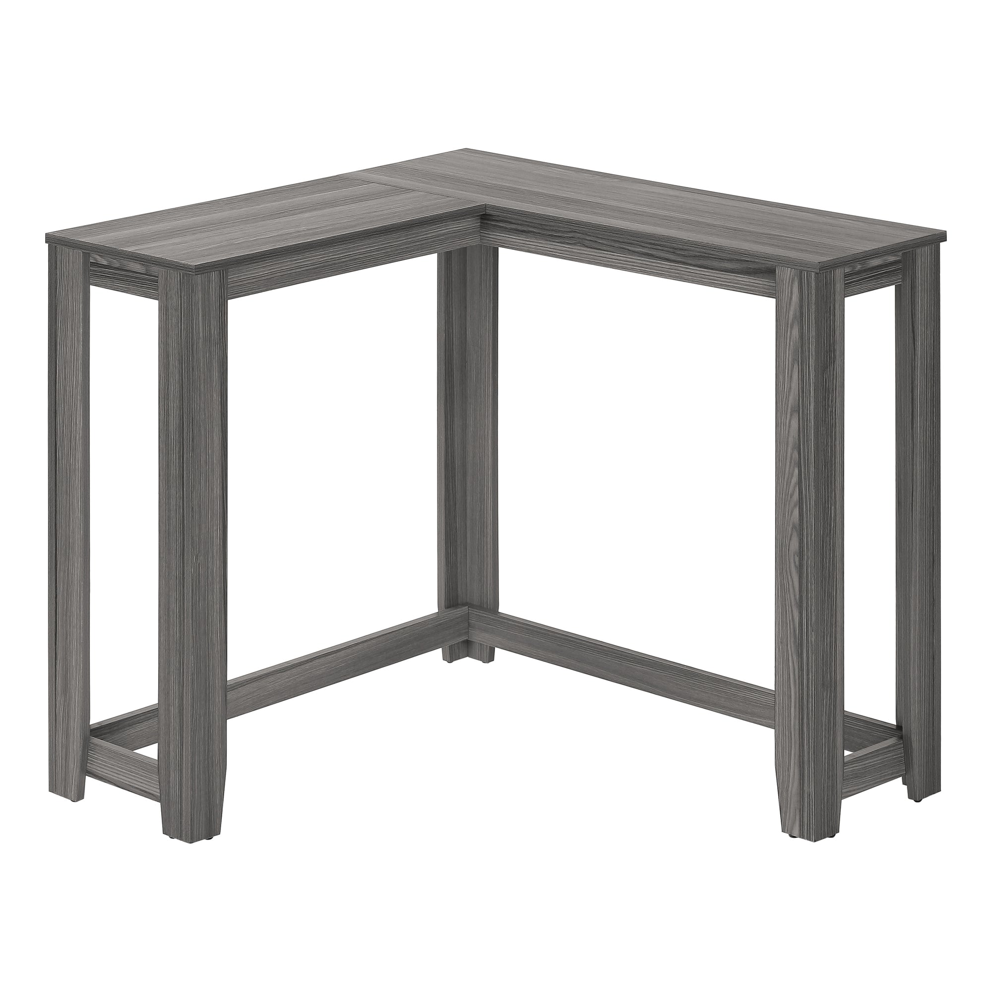 TABLE D'APPOINT - 36" / CONSOLE D'ANGLE GRIS #I 3658