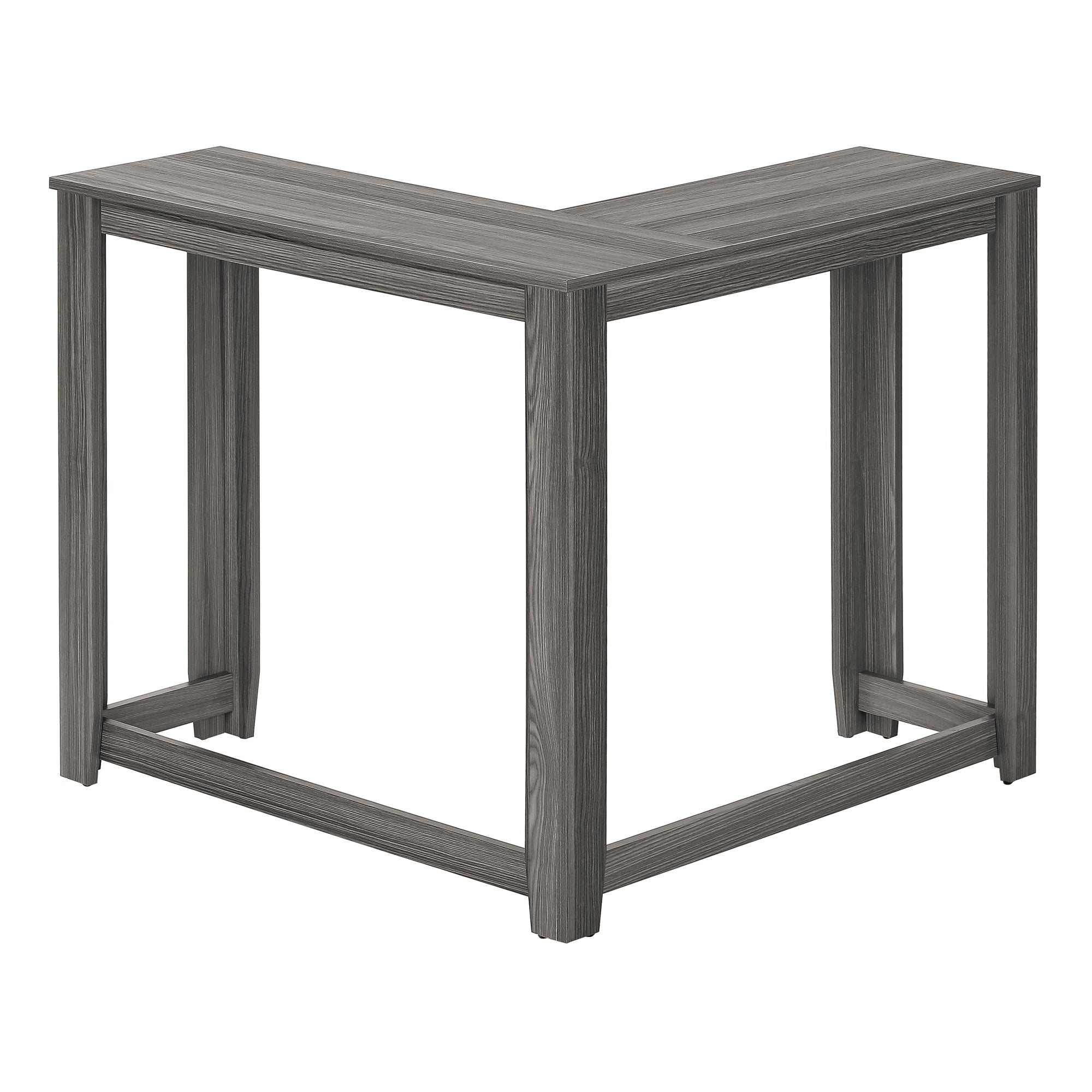 ACCENT TABLE - 36" / GREY CORNER CONSOLE #I 3658