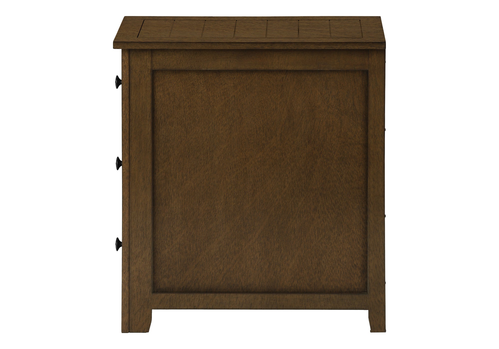 NIGHTSTAND - 24"H / ESPRESSO VENEER END TABLE #I 3959