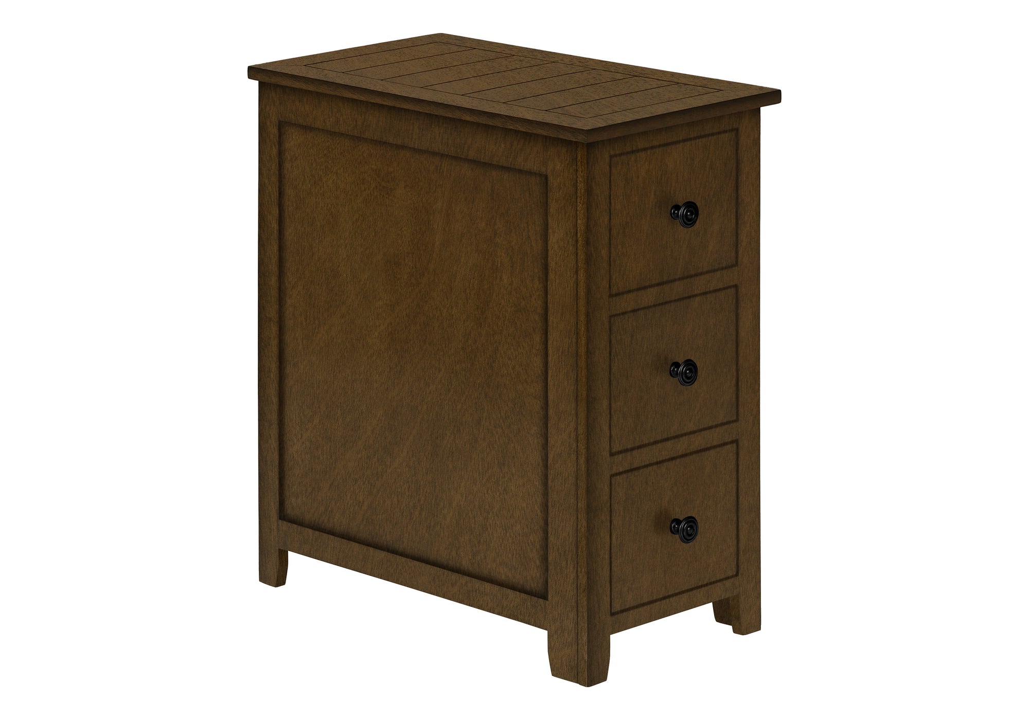 NIGHTSTAND - 24"H / ESPRESSO VENEER END TABLE #I 3959