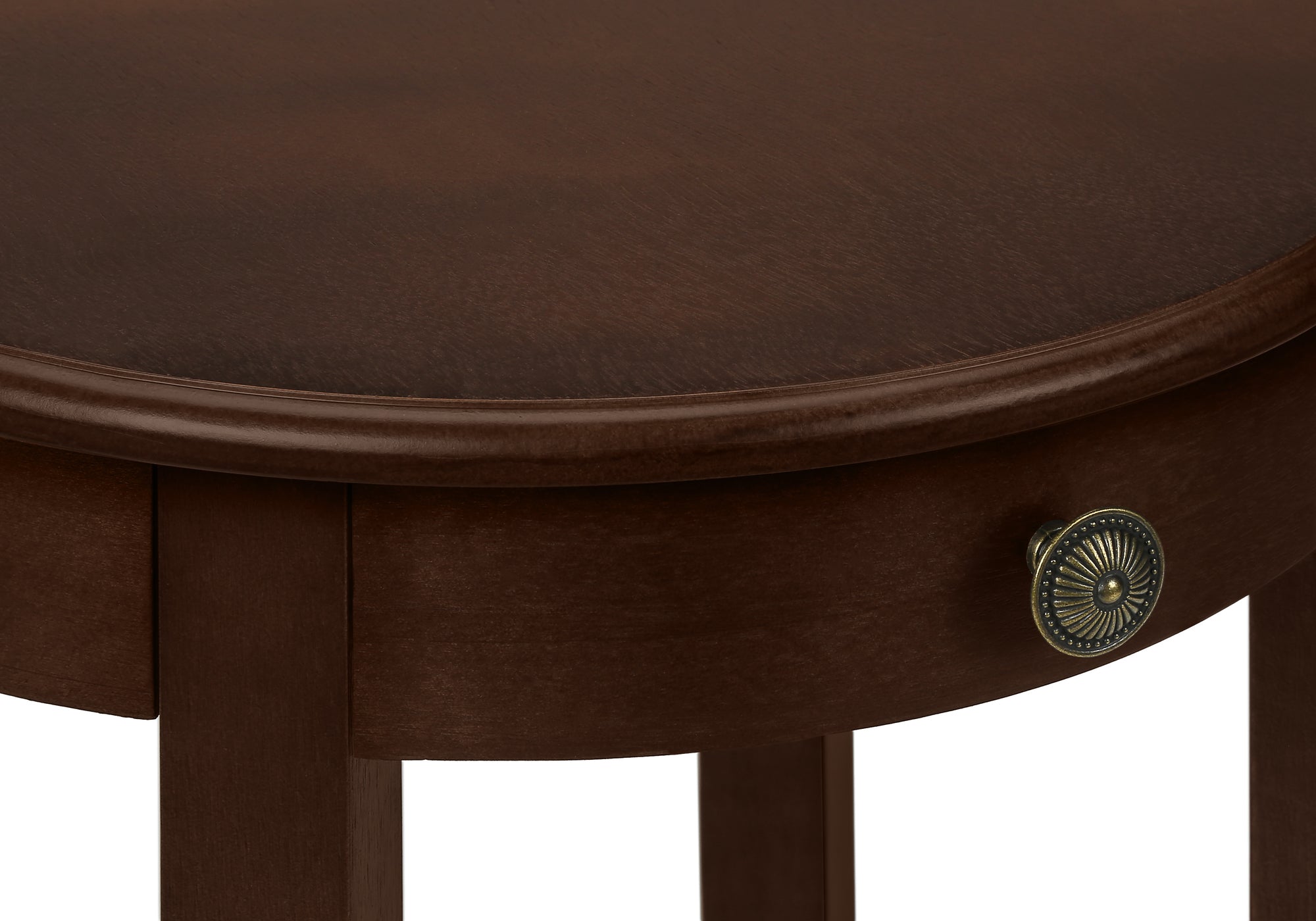 NIGHTSTAND - 23"H / ESPRESSO VENEER END TABLE #I 3975