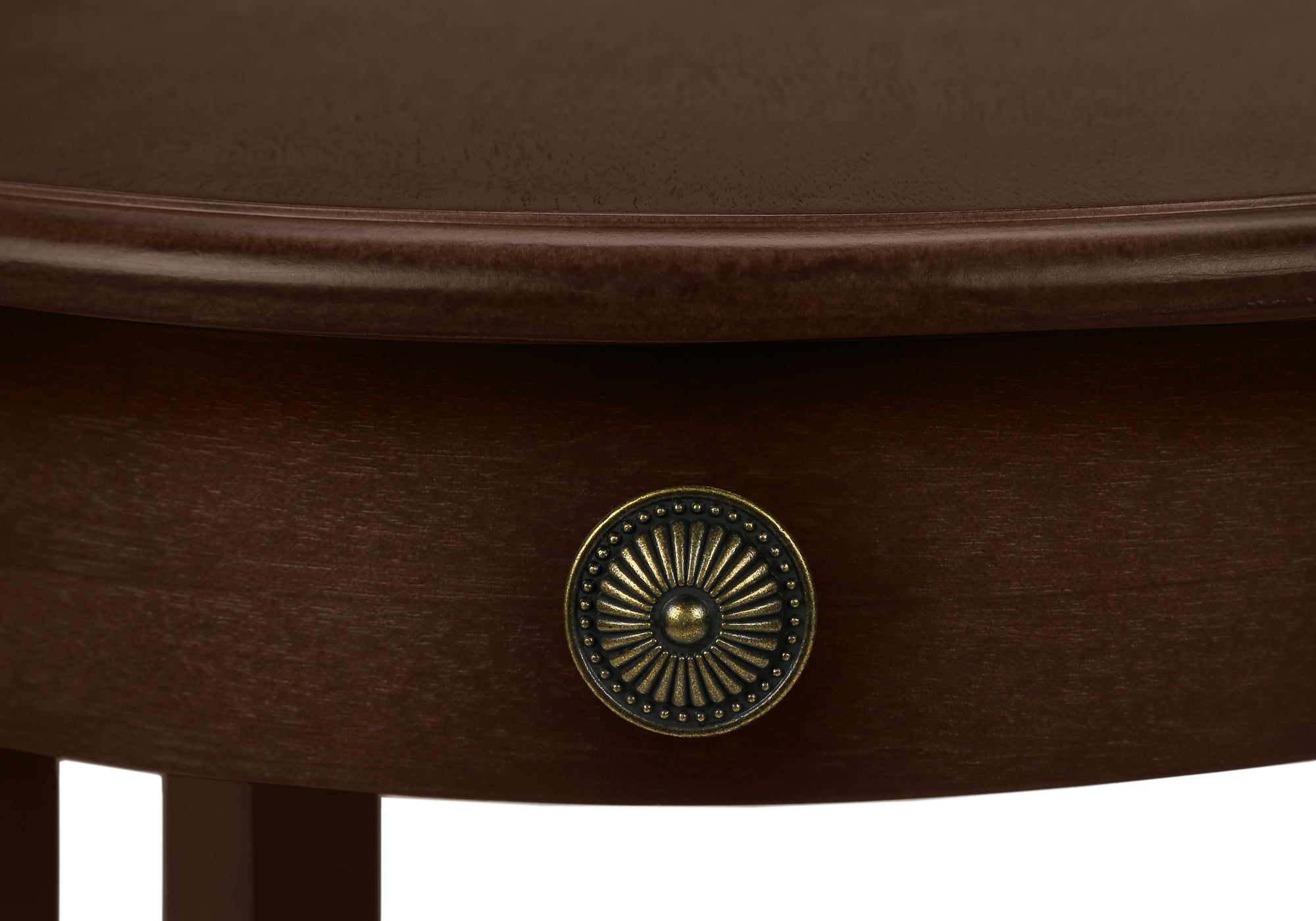 NIGHTSTAND - 23"H / ESPRESSO VENEER END TABLE #I 3975