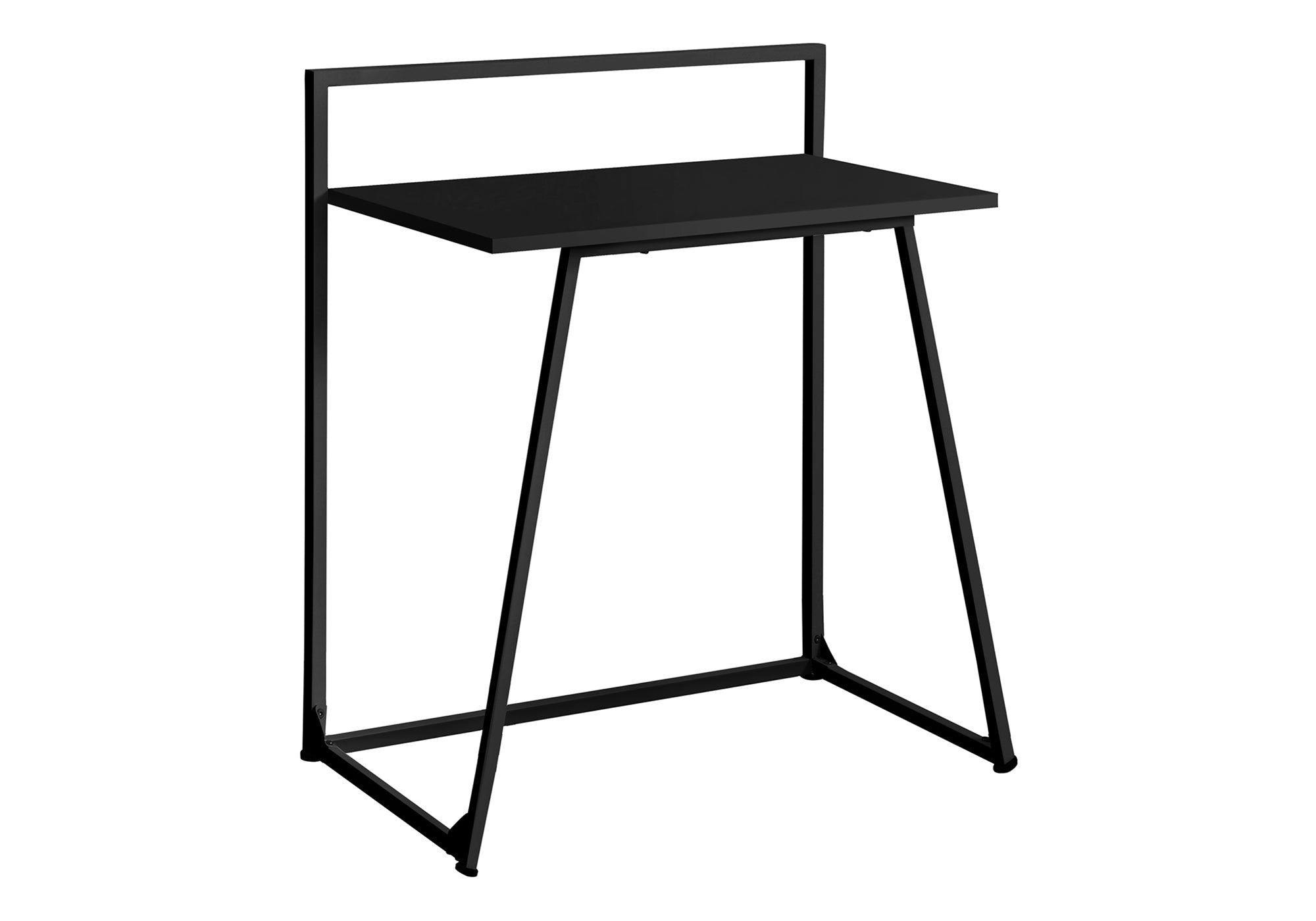 BUREAU D'ORDINATEUR - 30"L / JUVENILE NOIR / MÉTAL NOIR # I 7111