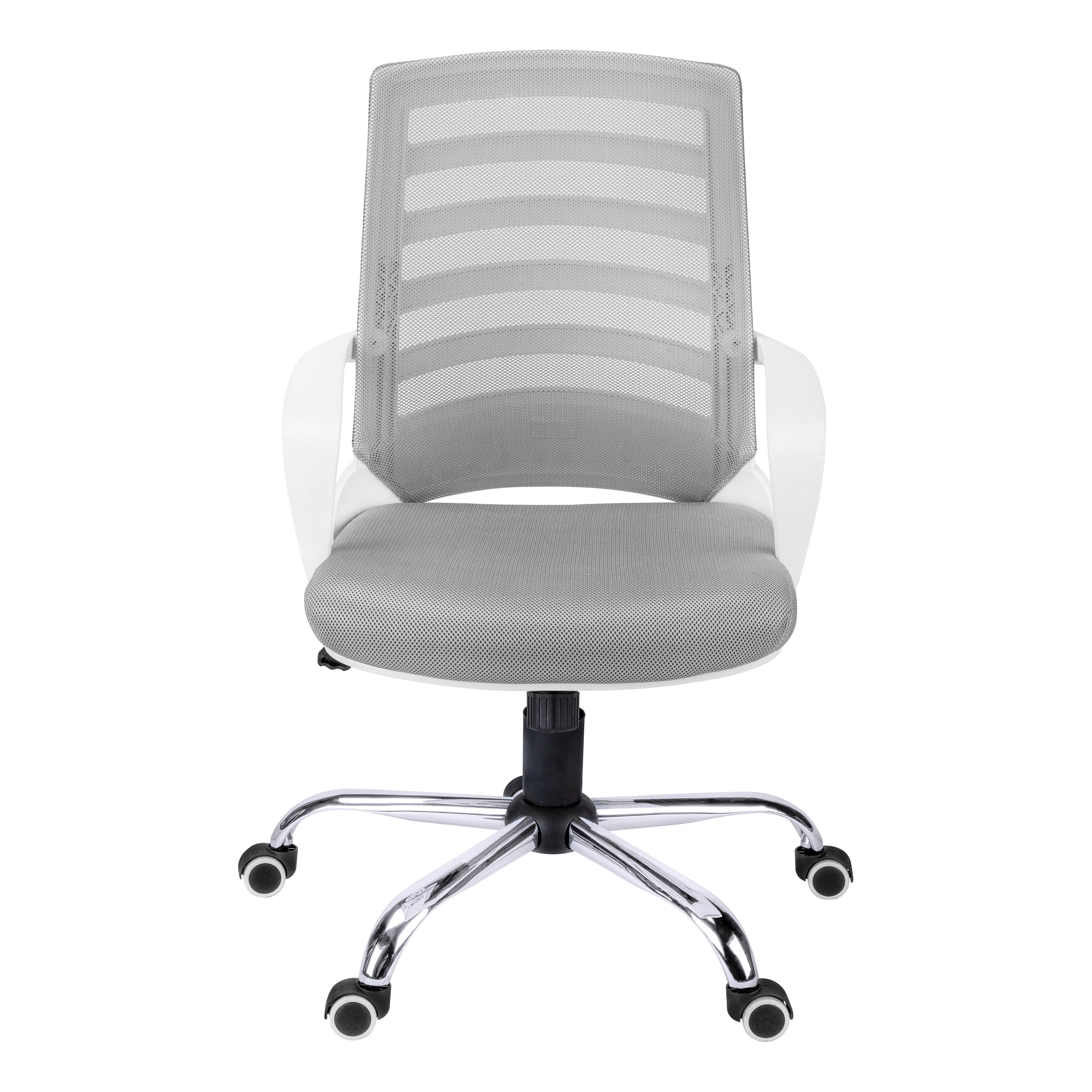 OFFICE CHAIR - WHITE / GREY MESH / MULTI POSITION # I 7225