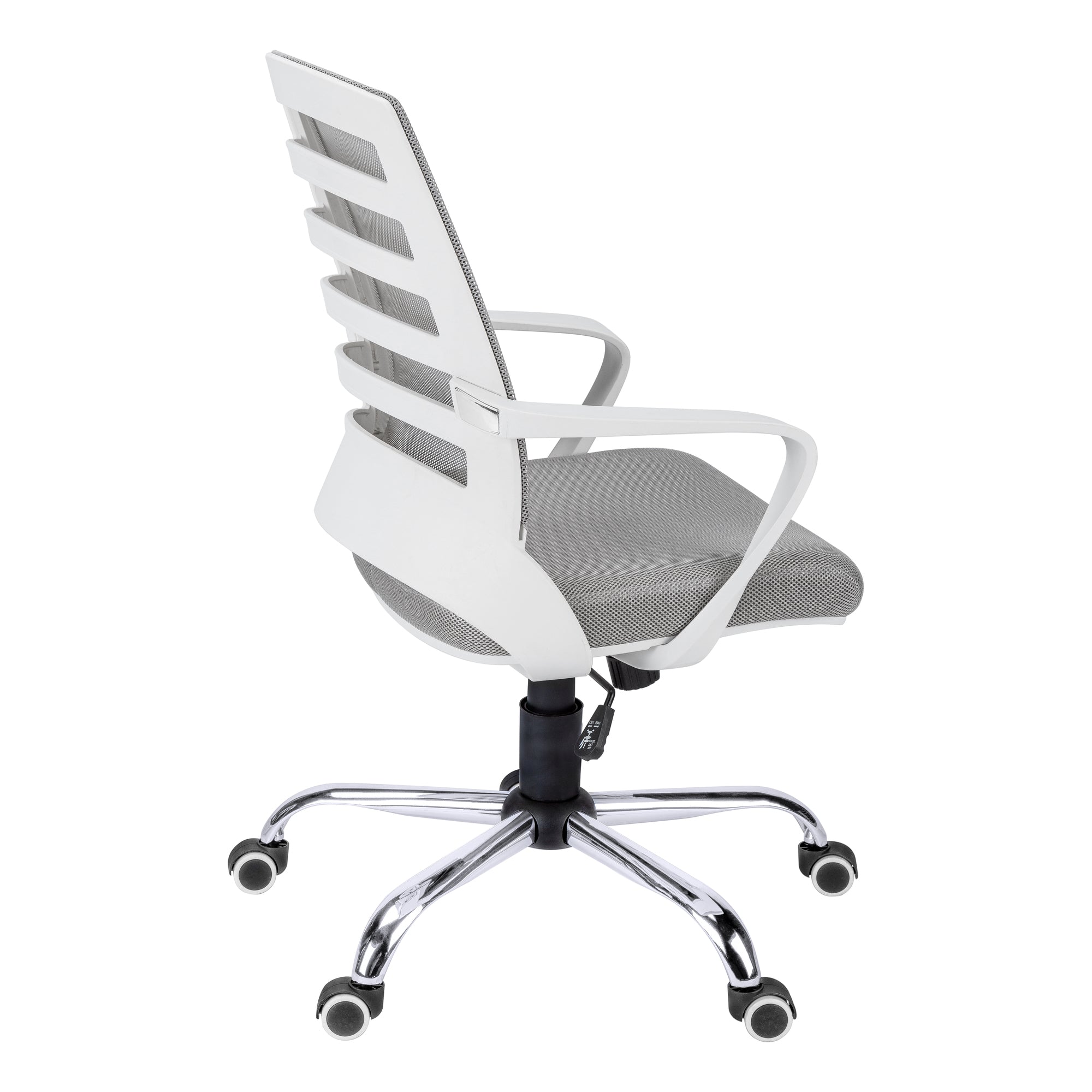 OFFICE CHAIR - WHITE / GREY MESH / MULTI POSITION # I 7225