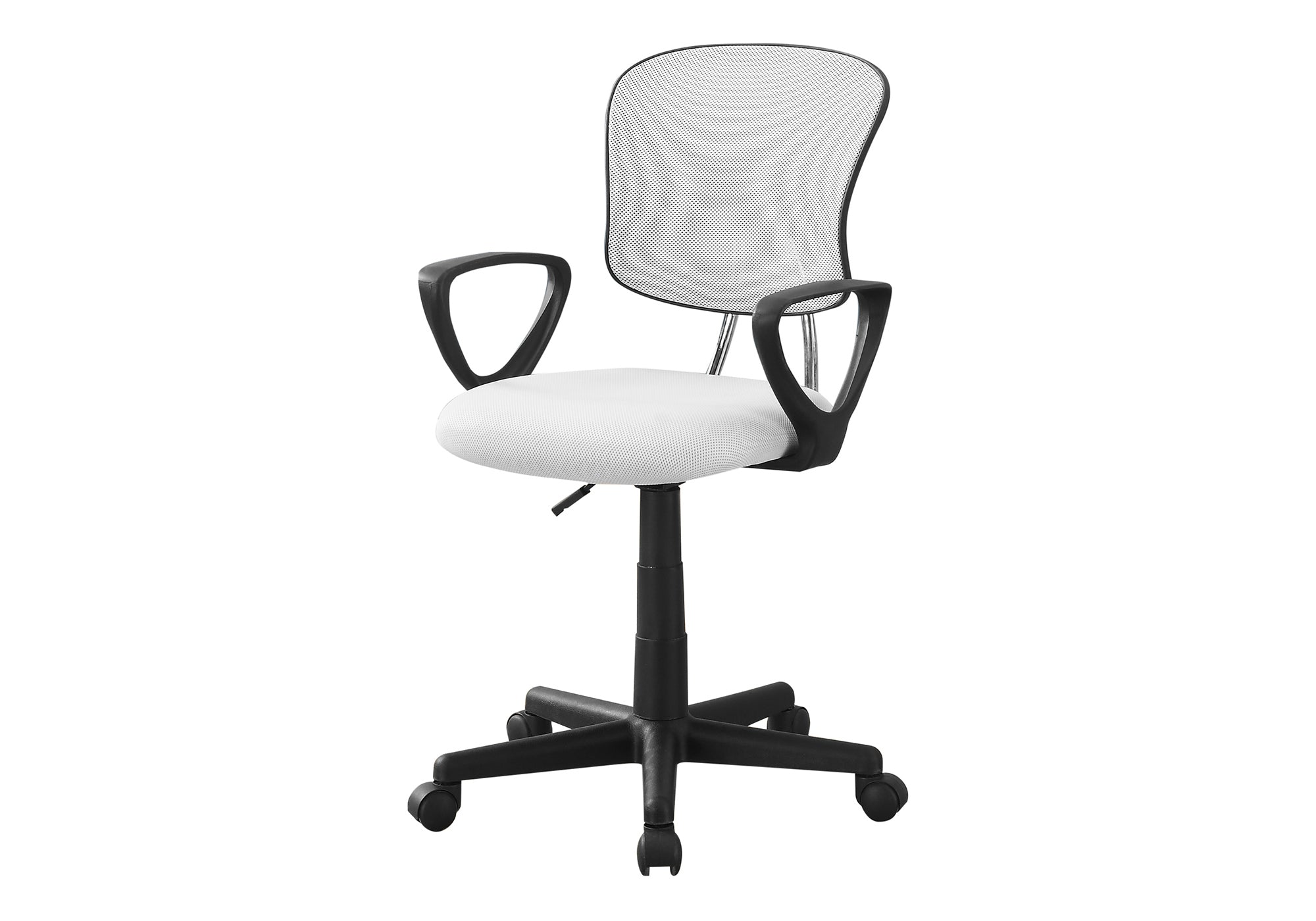 OFFICE CHAIR - WHITE MESH JUVENILE / MULTI-POSITION # I 7261