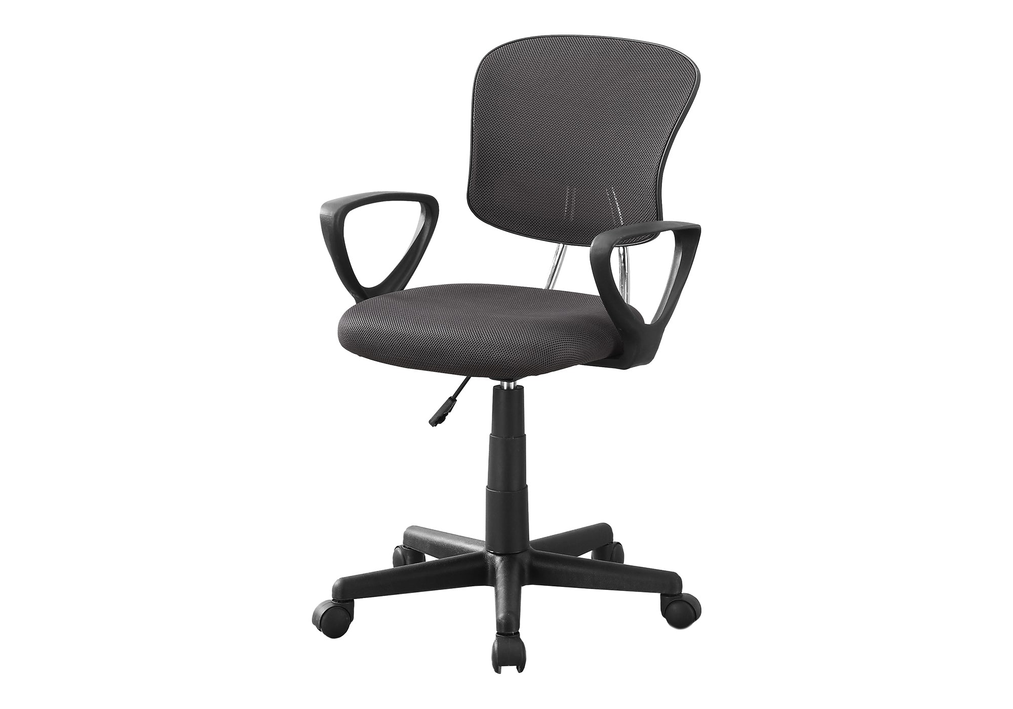 OFFICE CHAIR - GREY MESH JUVENILE / MULTI POSITION # I 7262