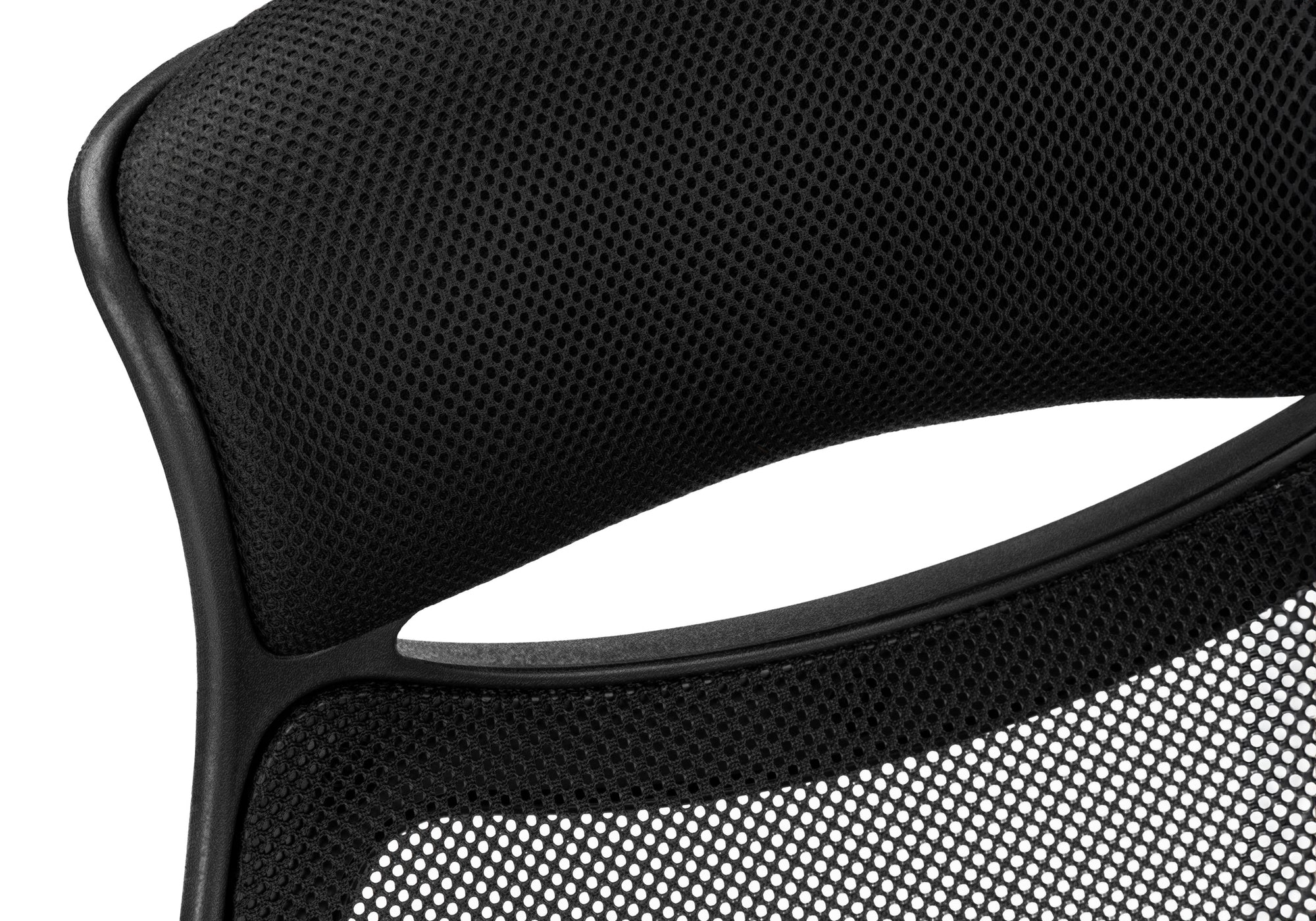 OFFICE CHAIR - BLACK MESH / CHROME HIGH-BACK EXECUTIVE # I 7268