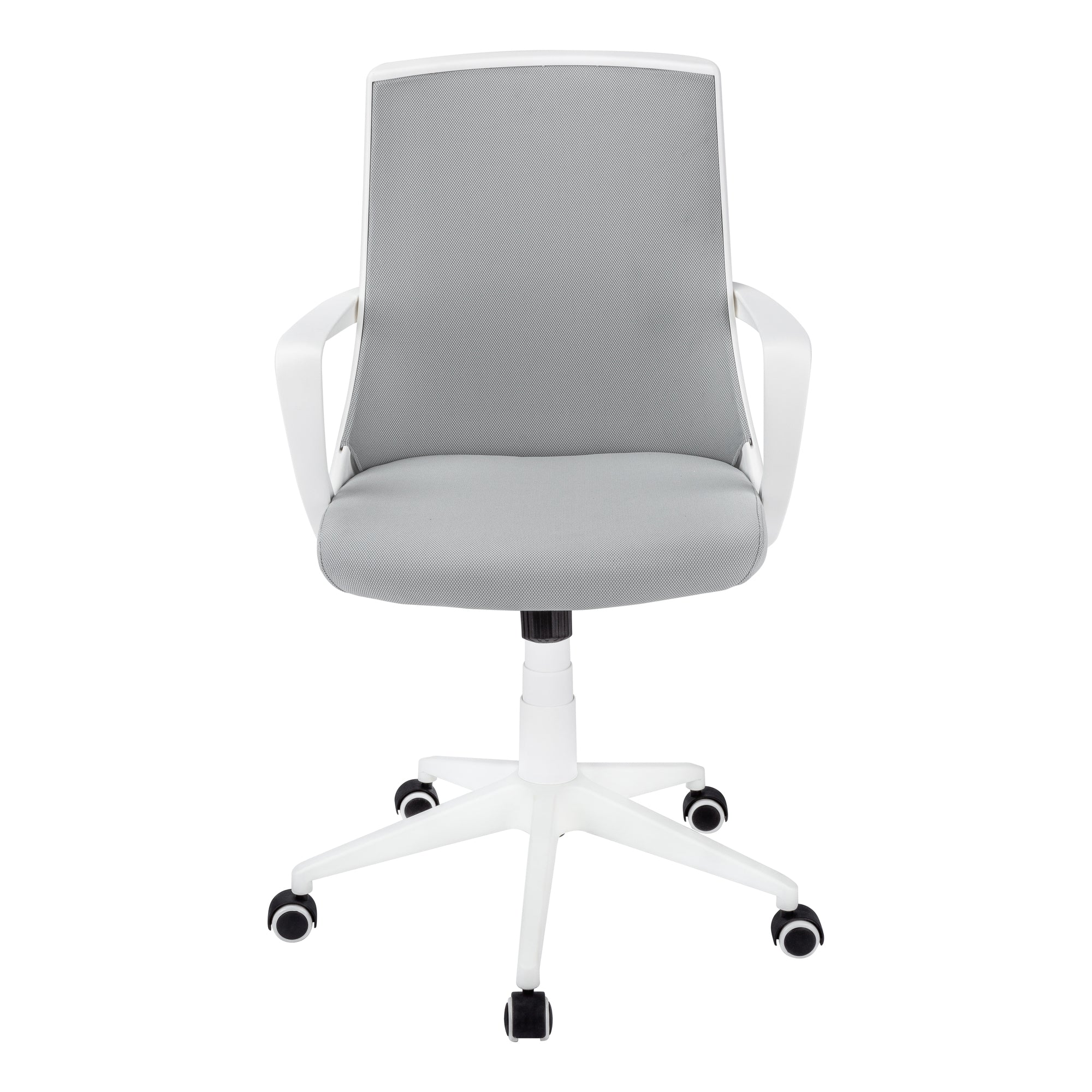 OFFICE CHAIR - WHITE / GREY MESH / MULTI POSITION # I 7294