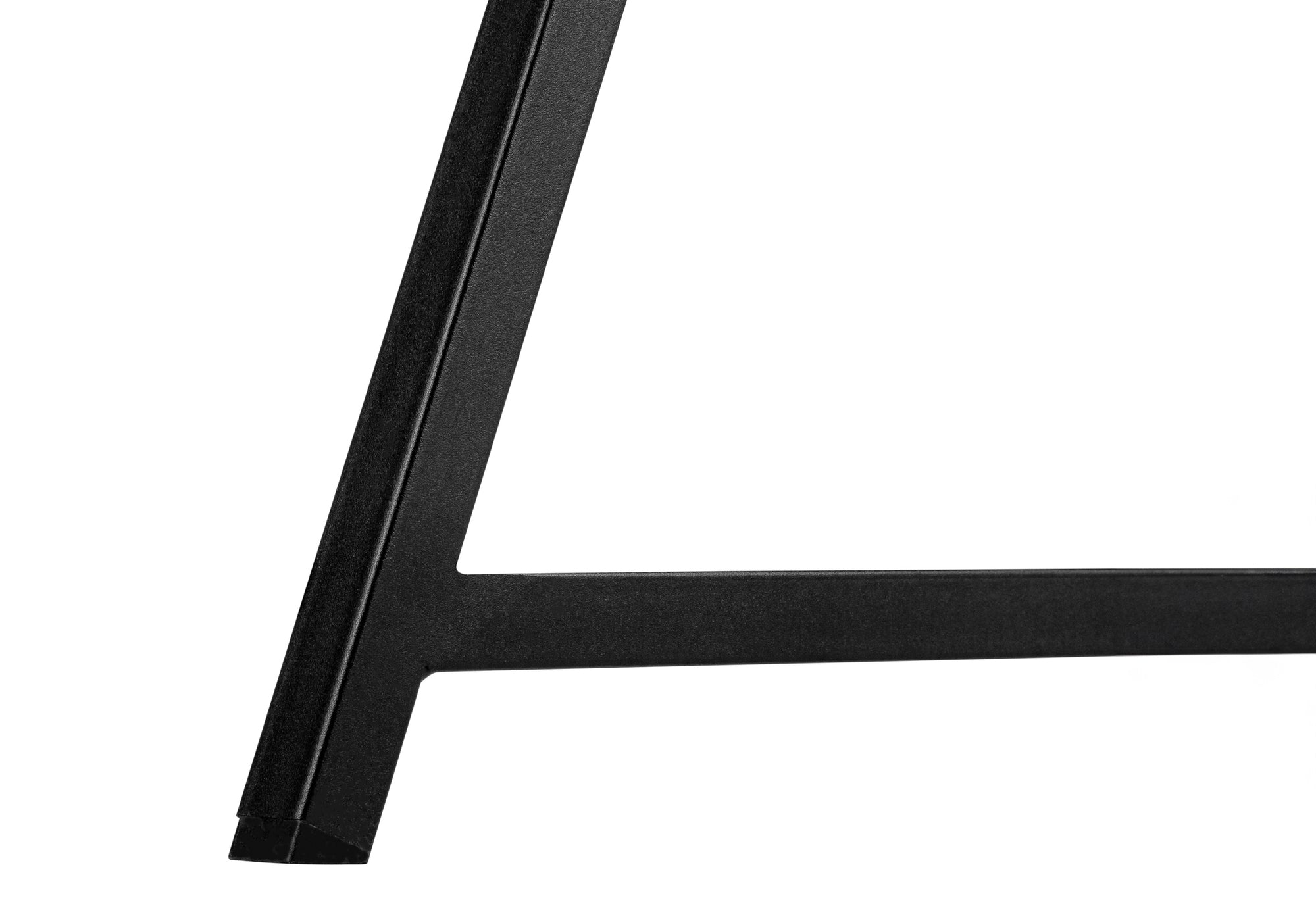 COMPUTER DESK - 48"L / GREY / BLACK METAL # I 7551