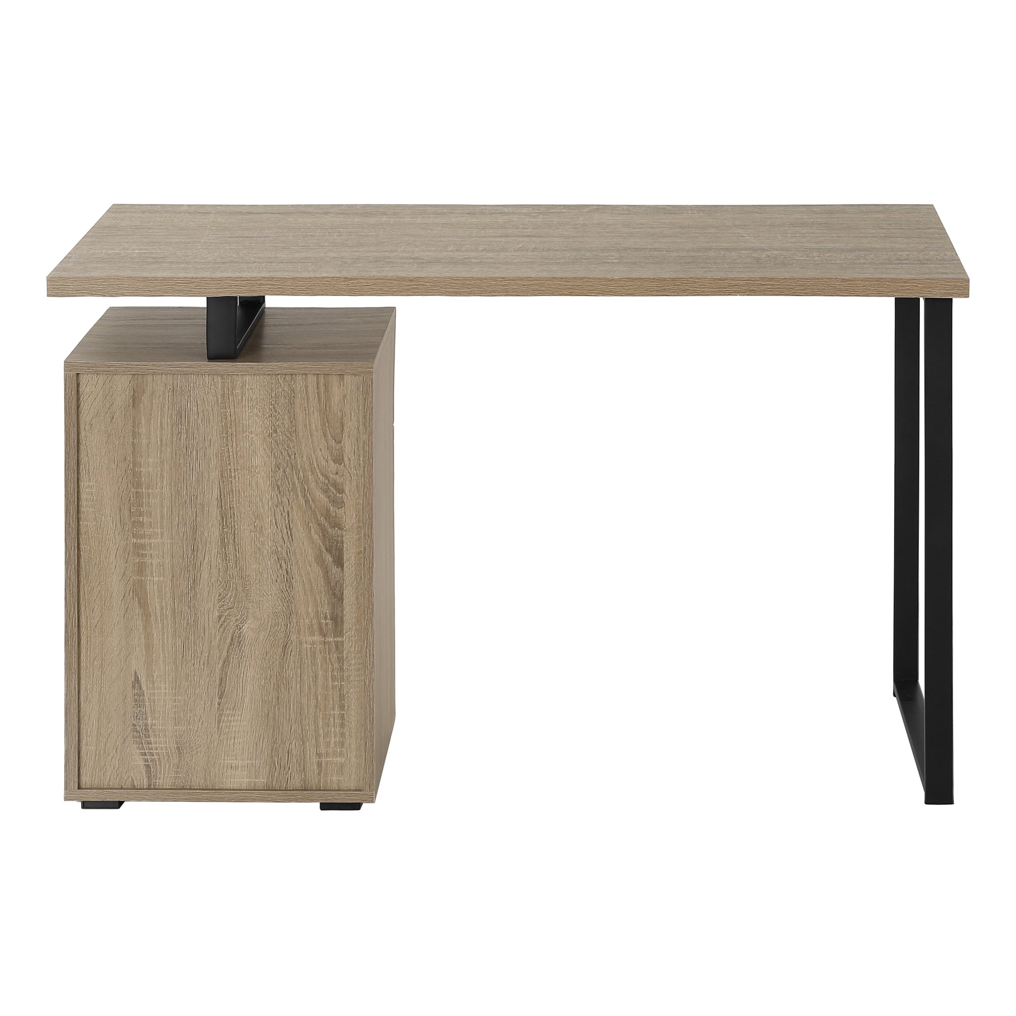 BUREAU D'ORDINATEUR - 48"L / TAUPE FONCÉ ORIENTÉ GAUCHE OU DROITE # I 7764