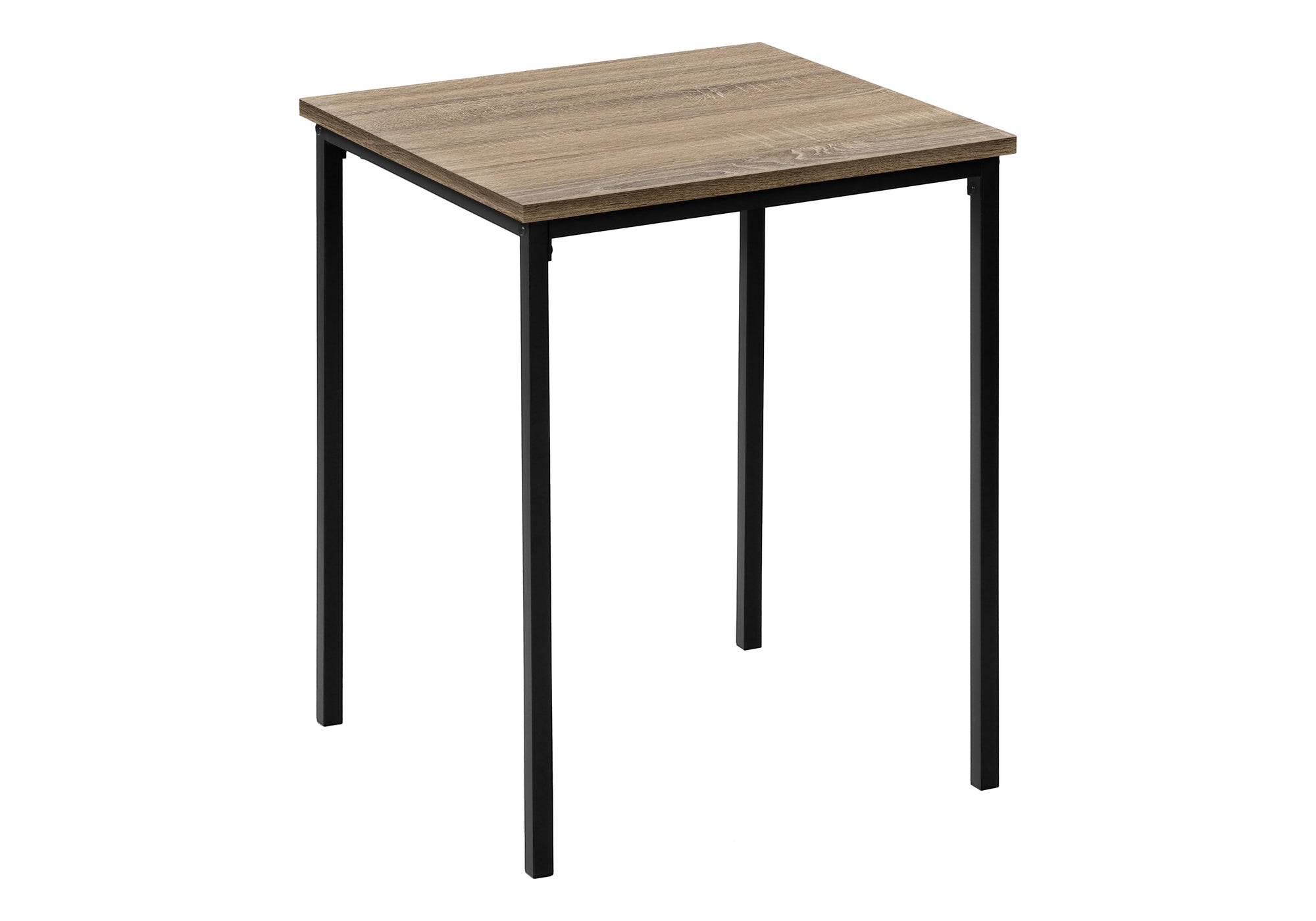 TABLE SET - 3PCS SET / DARK TAUPE / BLACK METAL # I 7895P