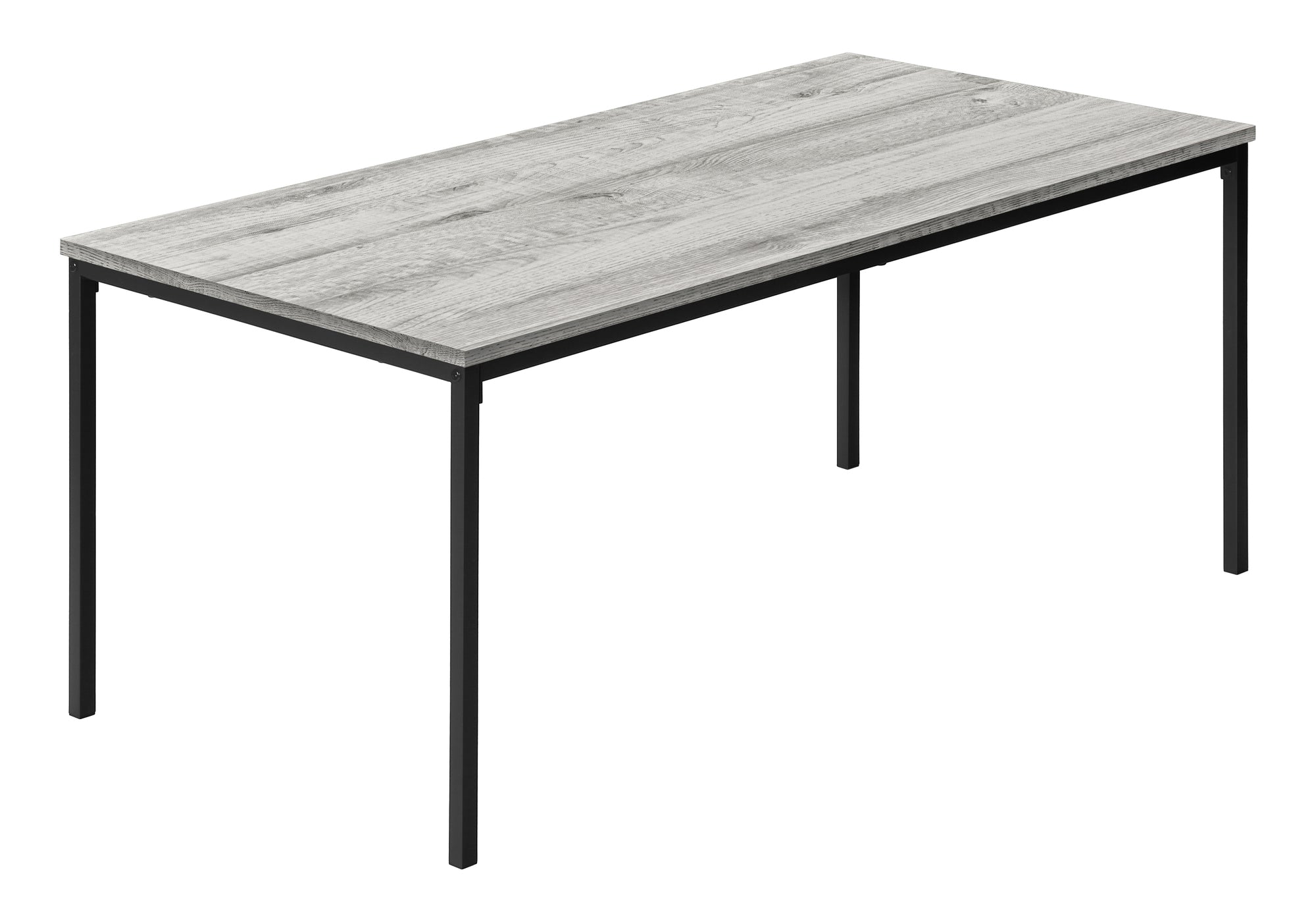 TABLE SET - 3PCS SET / GREY / BLACK METAL # I 7896P