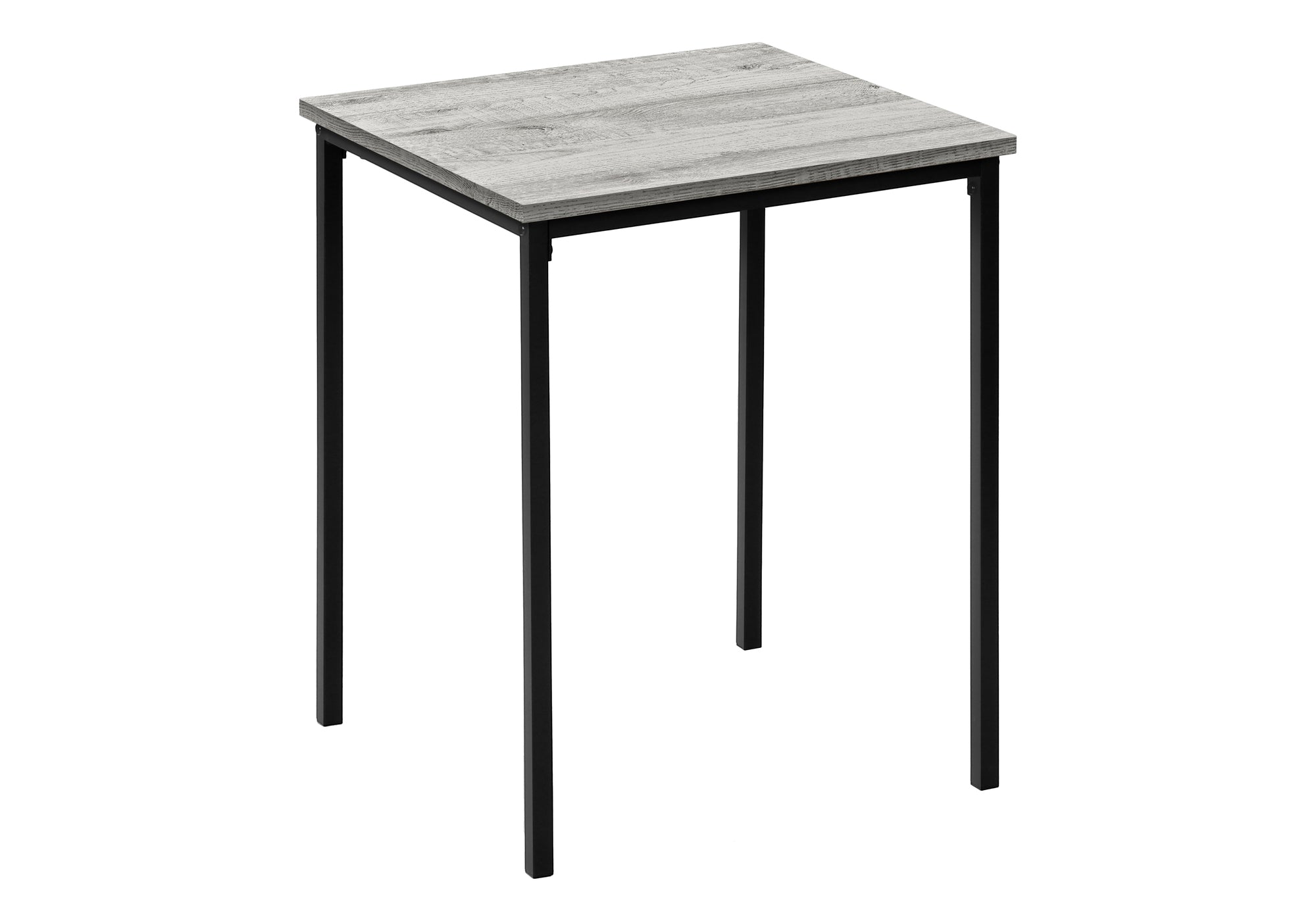 TABLE SET - 3PCS SET / GREY / BLACK METAL # I 7896P