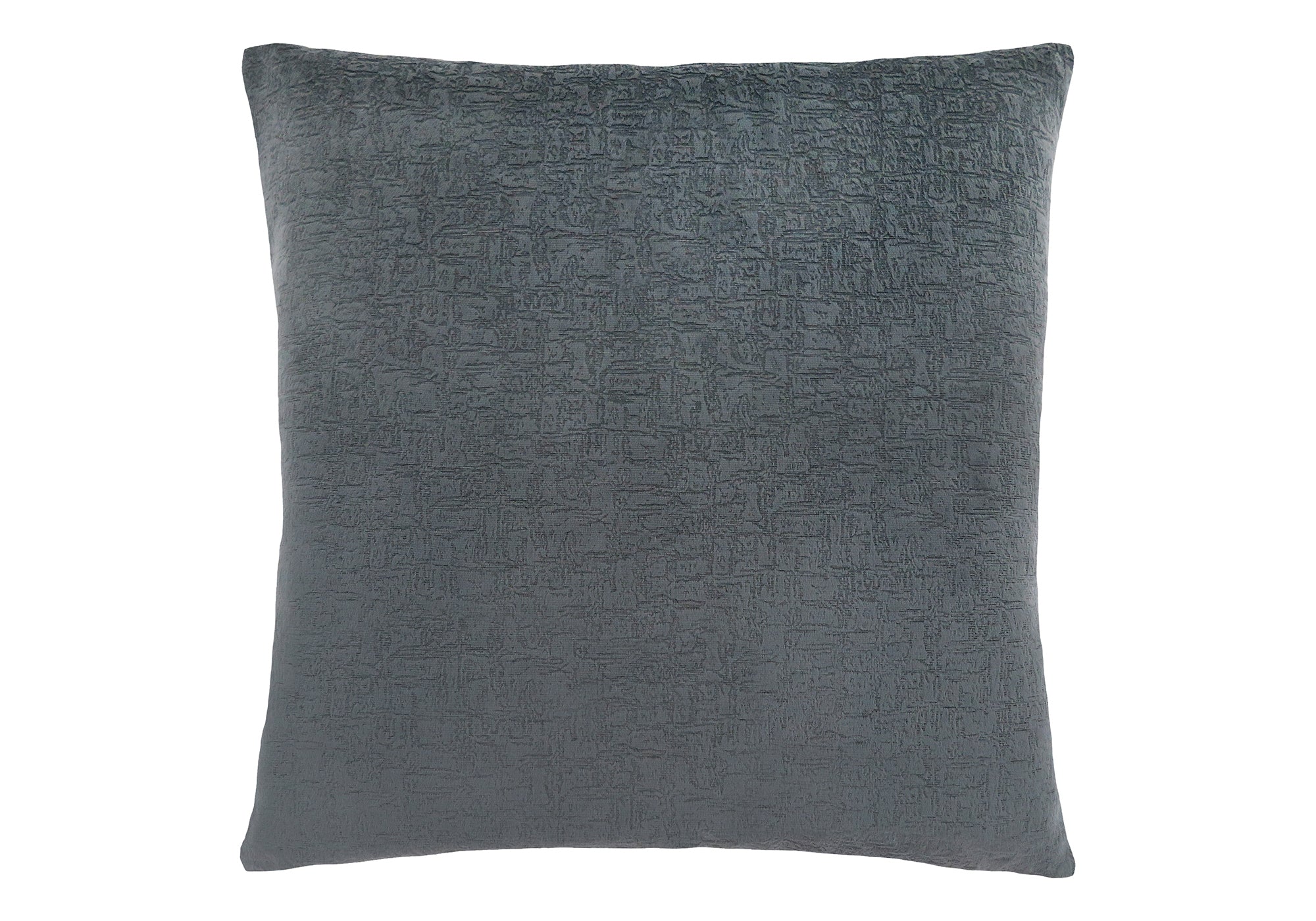 COUSSIN - 18"X 18" / VELOURS MOSAÏQUE GRIS FONCÉ / 1PC # I 9274