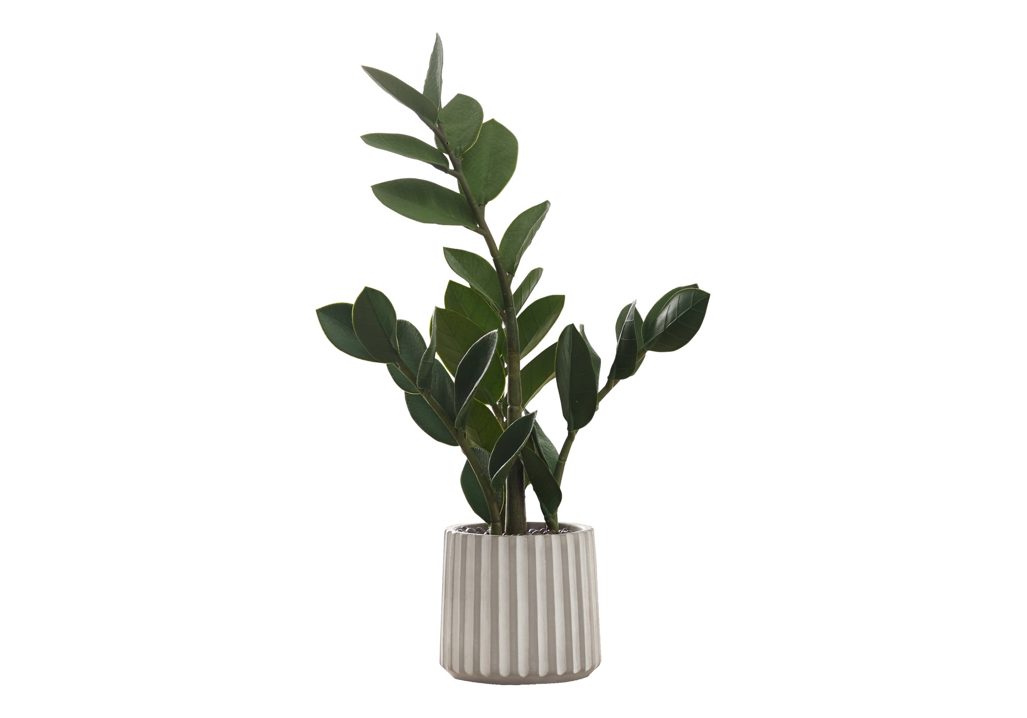 ARTIFICIAL PLANT - 20"H / INDOOR ZZ IN A 5" CEMENT POT # I 9500