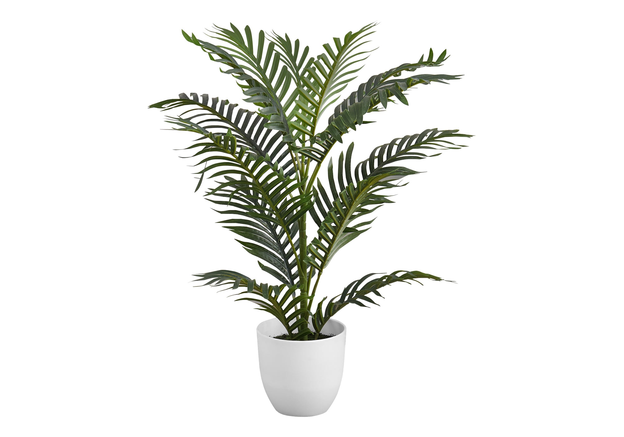 ARTIFICIAL PLANT - 28"H / INDOOR PALM IN A 6" POT # I 9508