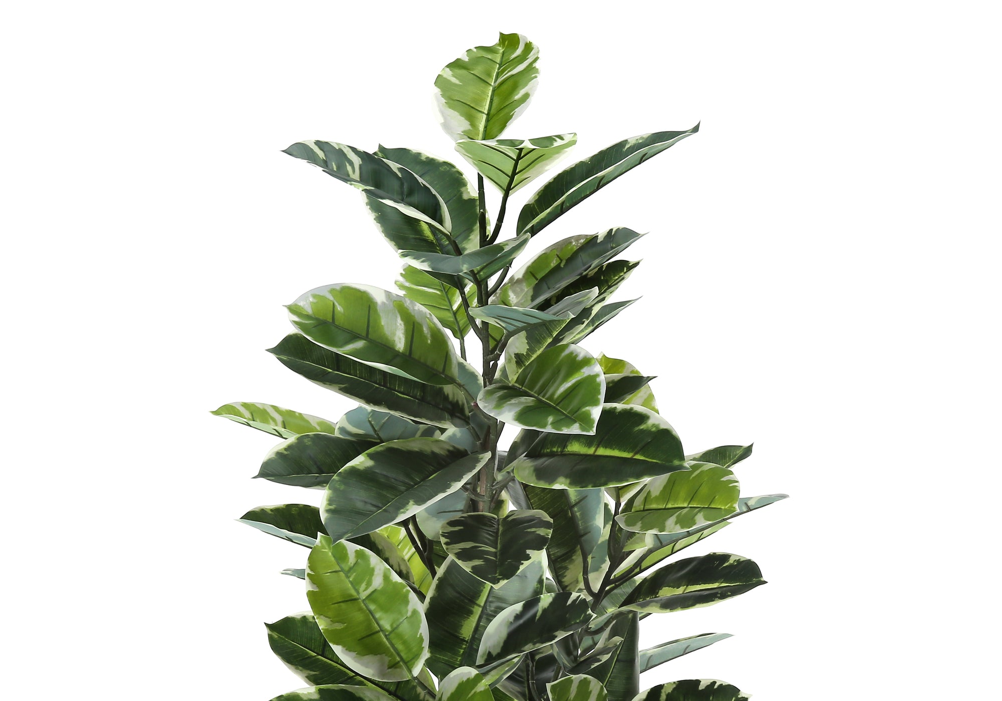 ARTIFICIAL PLANT - 52"H / INDOOR RUBBER TREE IN A 5" POT # I 9513