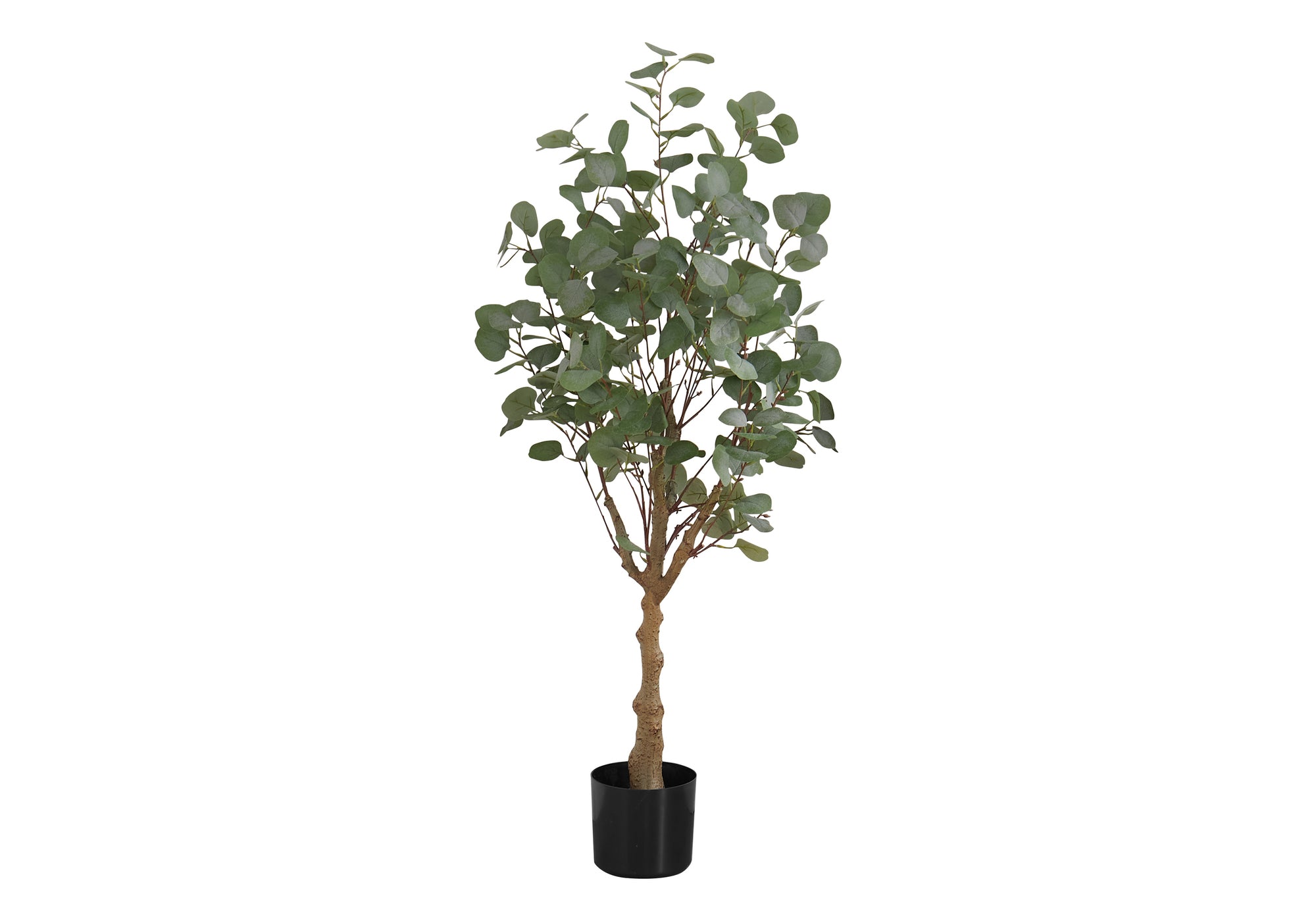 PLANTE ARTIFICIELLE - 46"H / ARBRE D'EUCALYPTUS D'INTÉRIEUR / POT DE 5" # I 9518