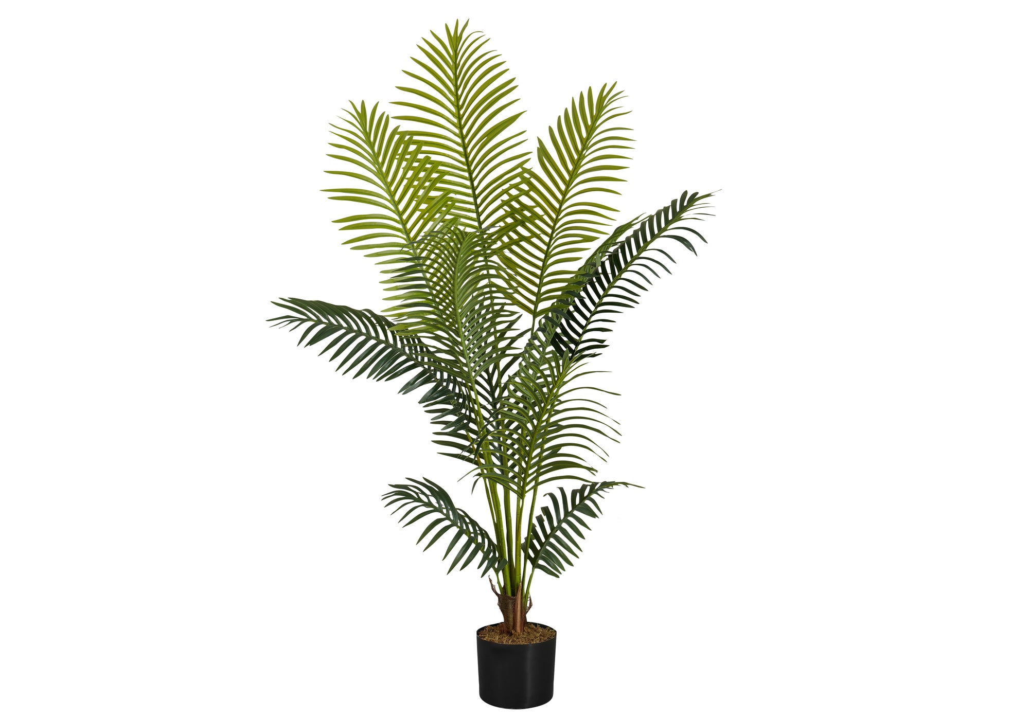 ARTIFICIAL PLANT - 57"H / INDOOR PALM TREE IN A 5" POT # I 9536