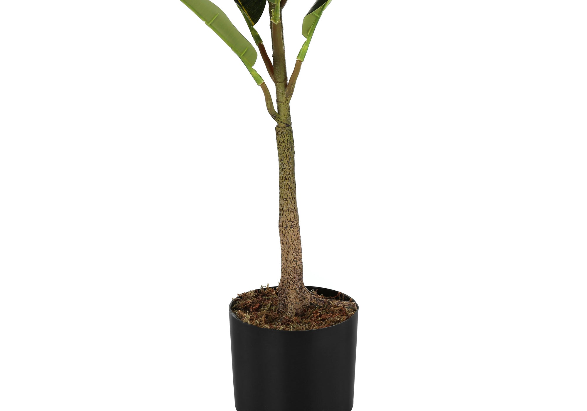 PLANTE ARTIFICIELLE - 40"H / ARBRE À CAOUTCHOUC D'INTÉRIEUR DANS UN POT DE 5" # I 9547