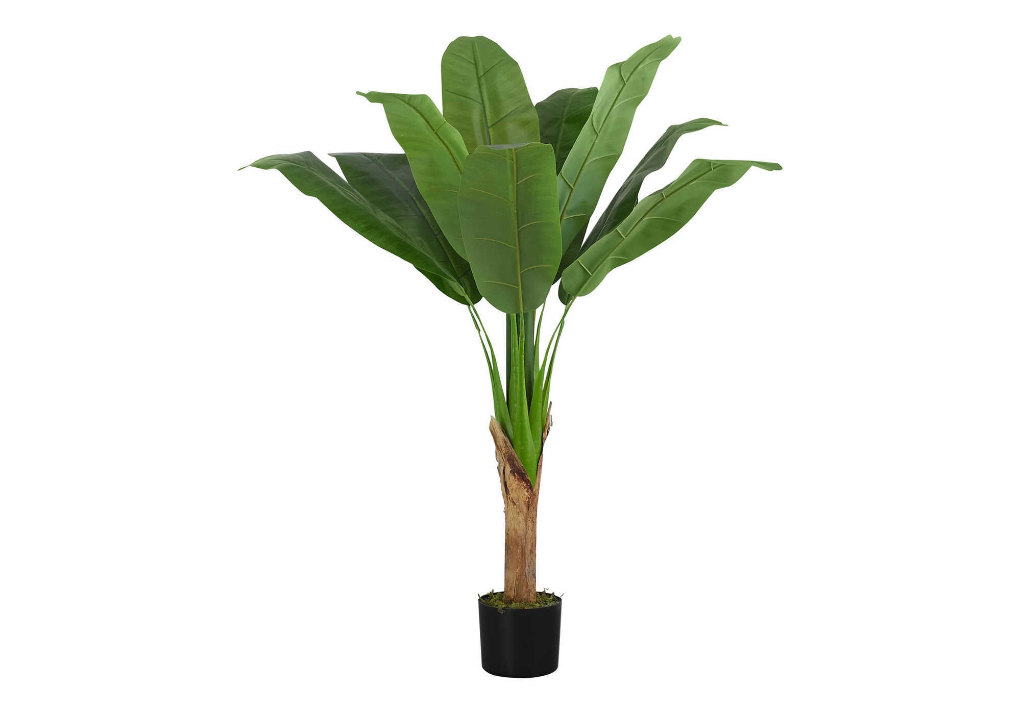 PLANTE ARTIFICIELLE - 43"H / BANANIER D'INTÉRIEUR DANS UN POT DE 5" # I 9567