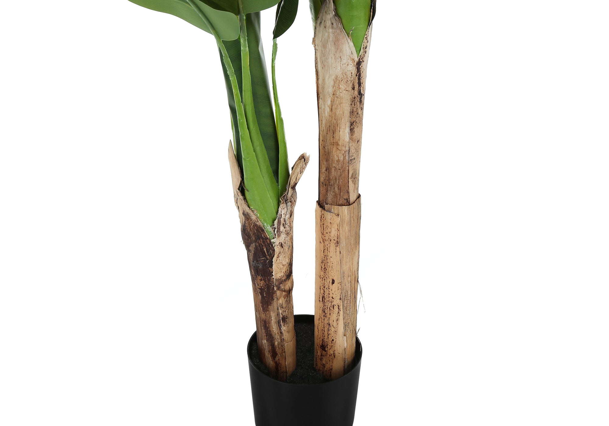 ARTIFICIAL PLANT - 55"H / INDOOR BANANA TREE IN A 6" POT # I 9568