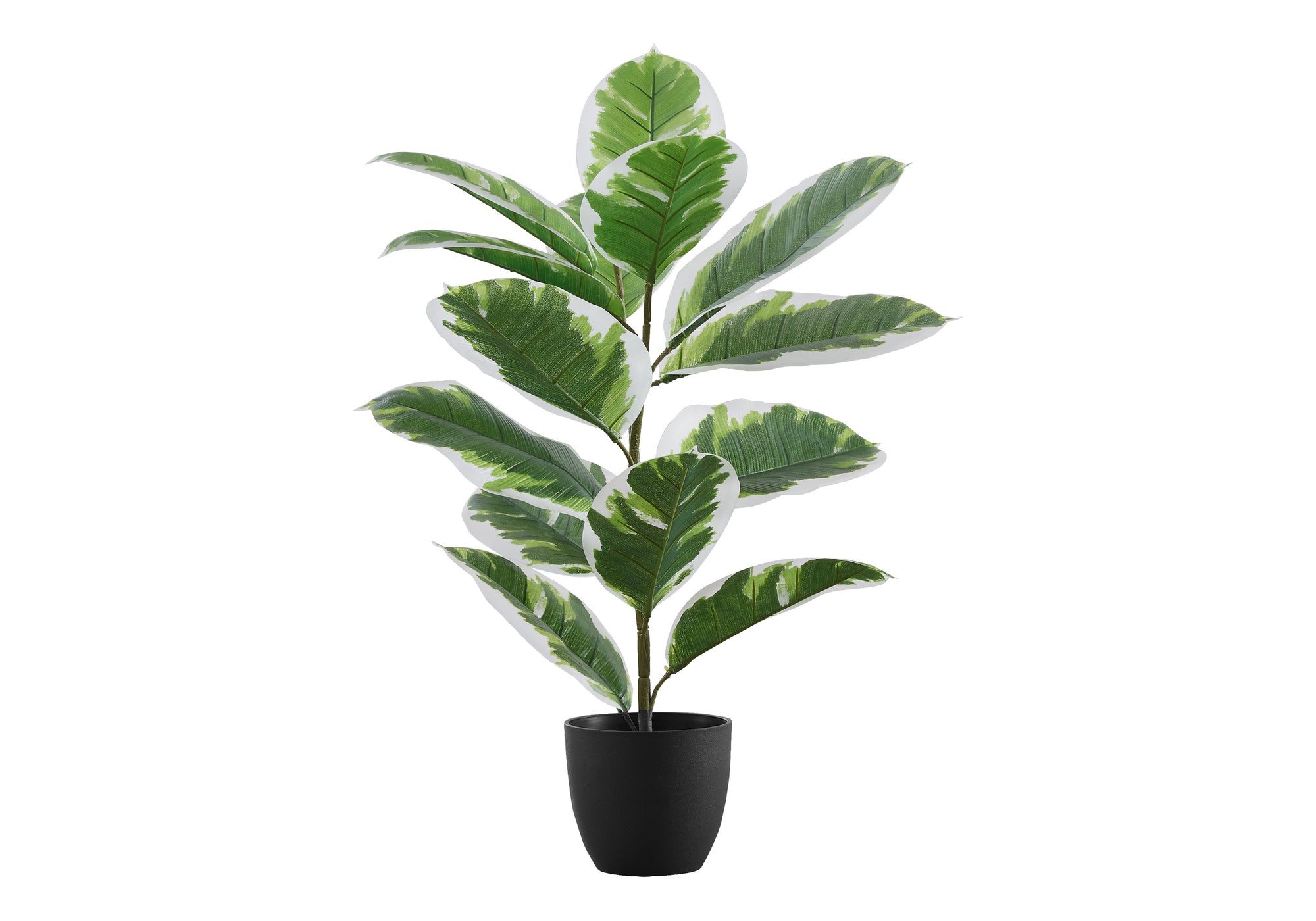 PLANTE ARTIFICIELLE - 27"H / CAOUTCHOUC D'INTÉRIEUR DANS UN POT DE 5" # I 9572