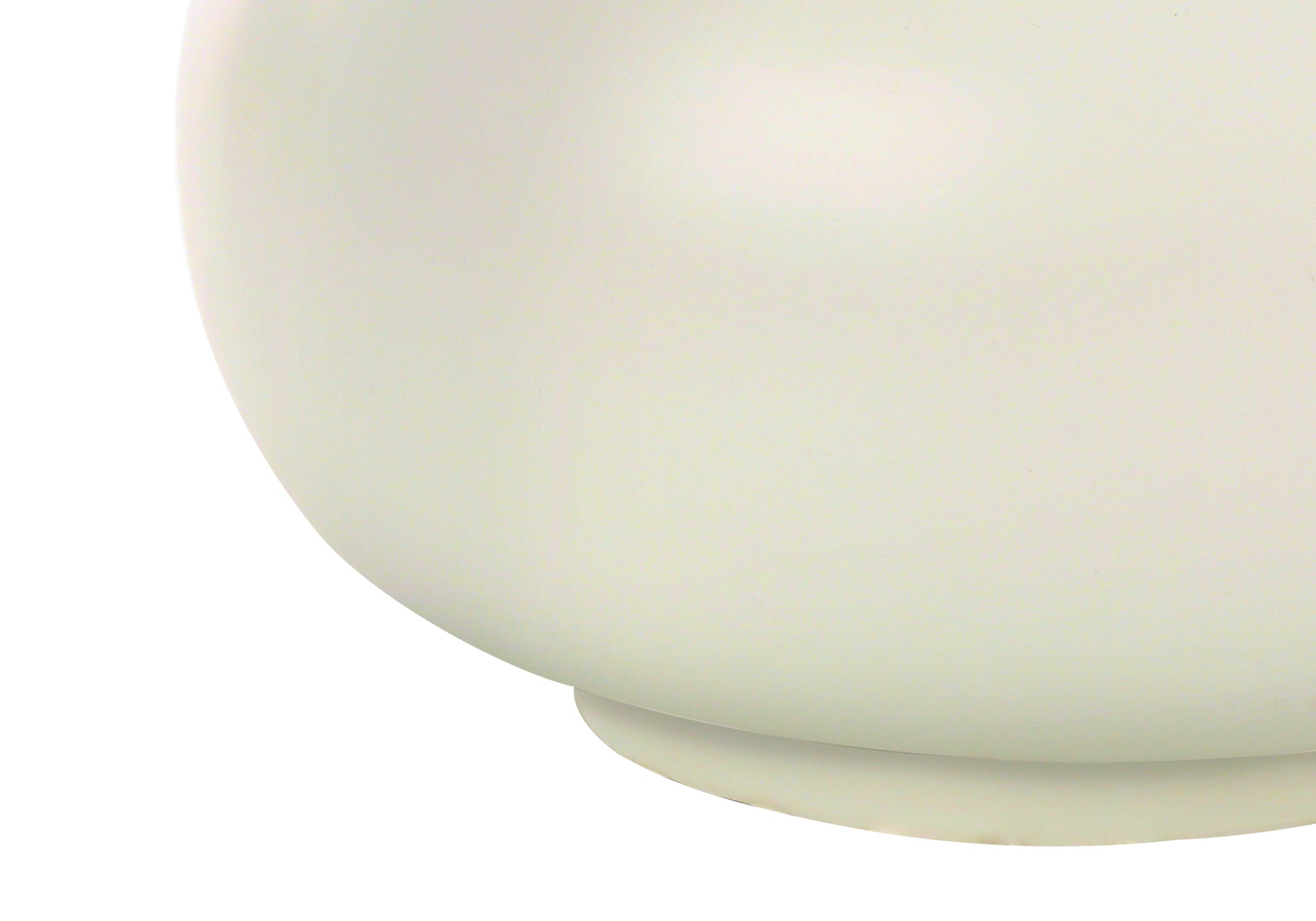 LIGHTING - 25"H TABLE LAMP CREAM CERAMIC / IVORY SHADE # I 9608