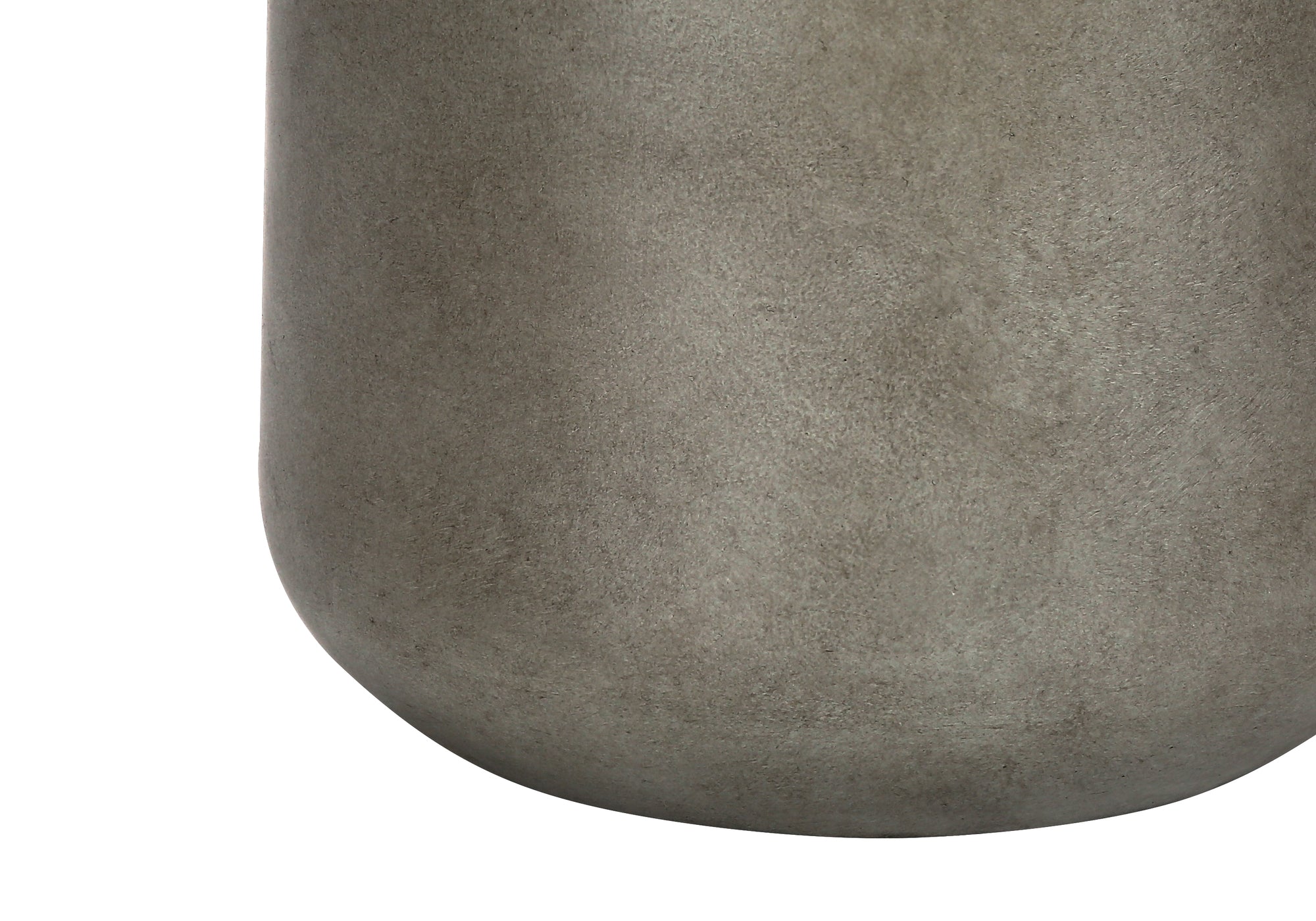 LIGHTING - 24"H TABLE LAMP GREY CONCRETE / BEIGE SHADE # I 9703