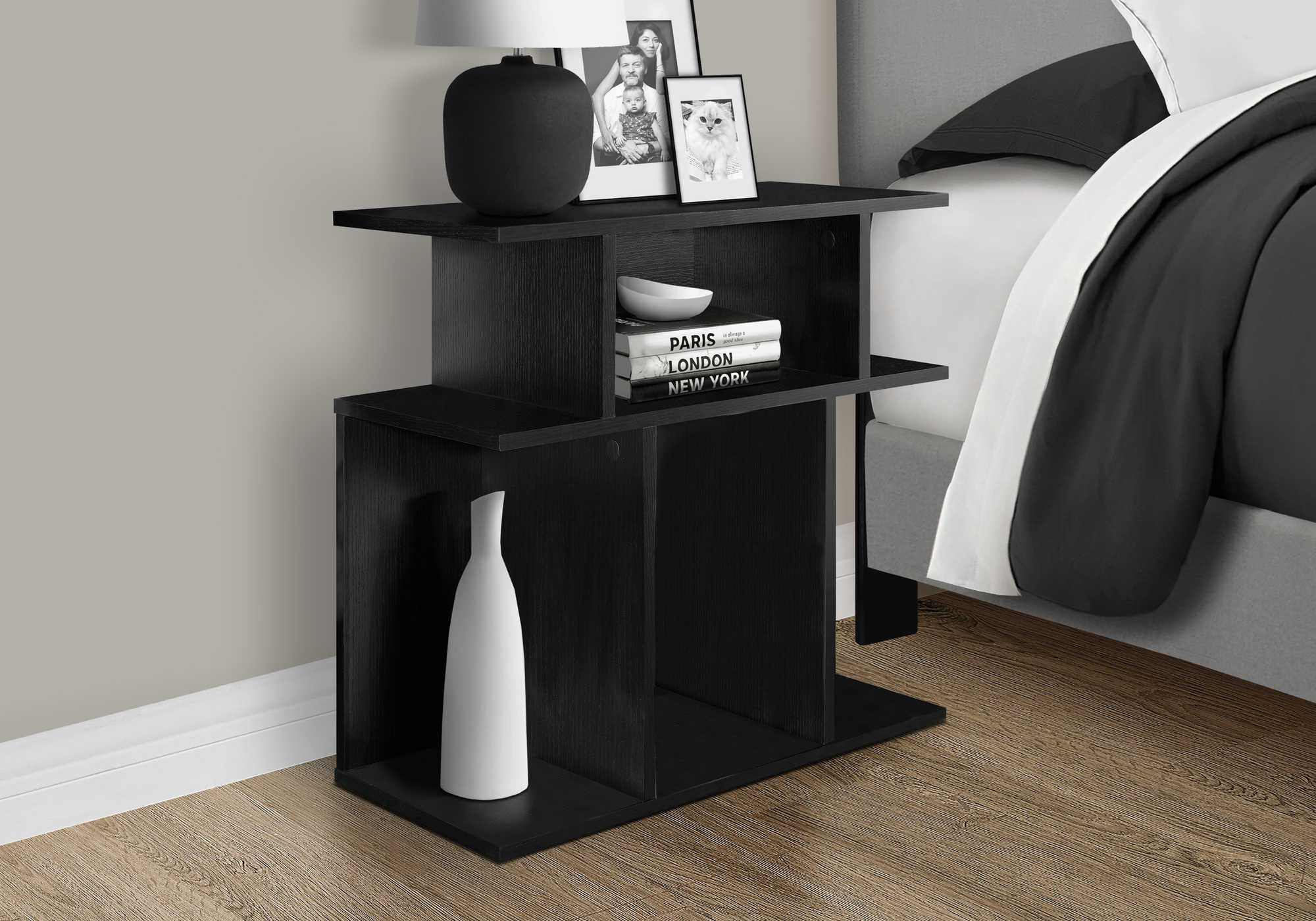 NIGHTSTAND - 24"H / BLACK #I 2473