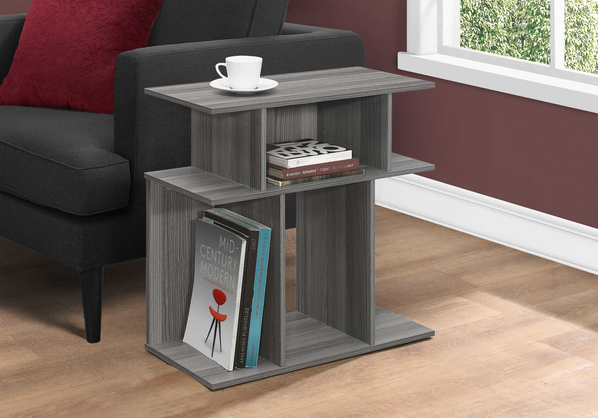 NIGHTSTAND - 24"H / GREY #I 2481