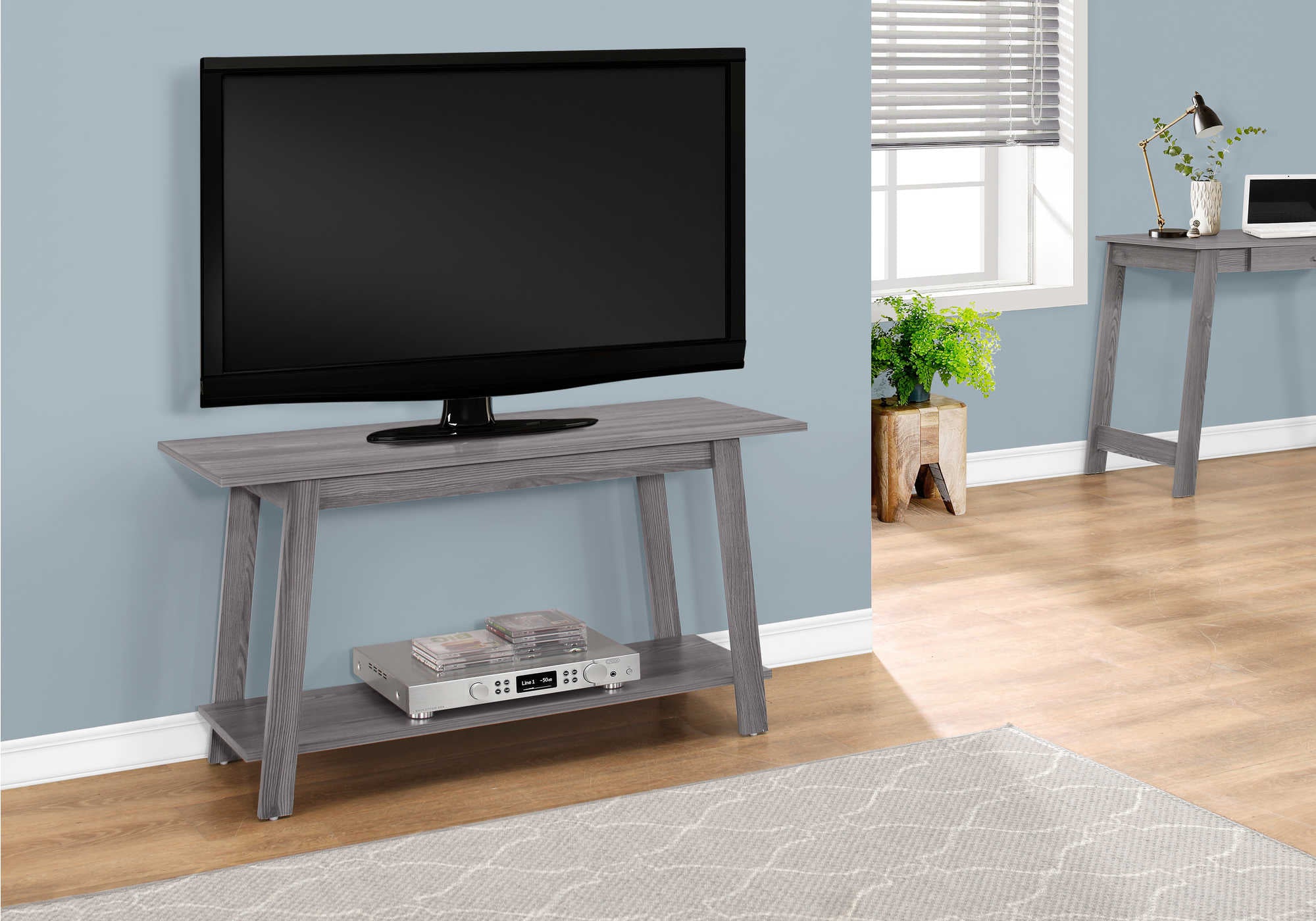 MEUBLE TV - 42"L / GRIS # I 2737