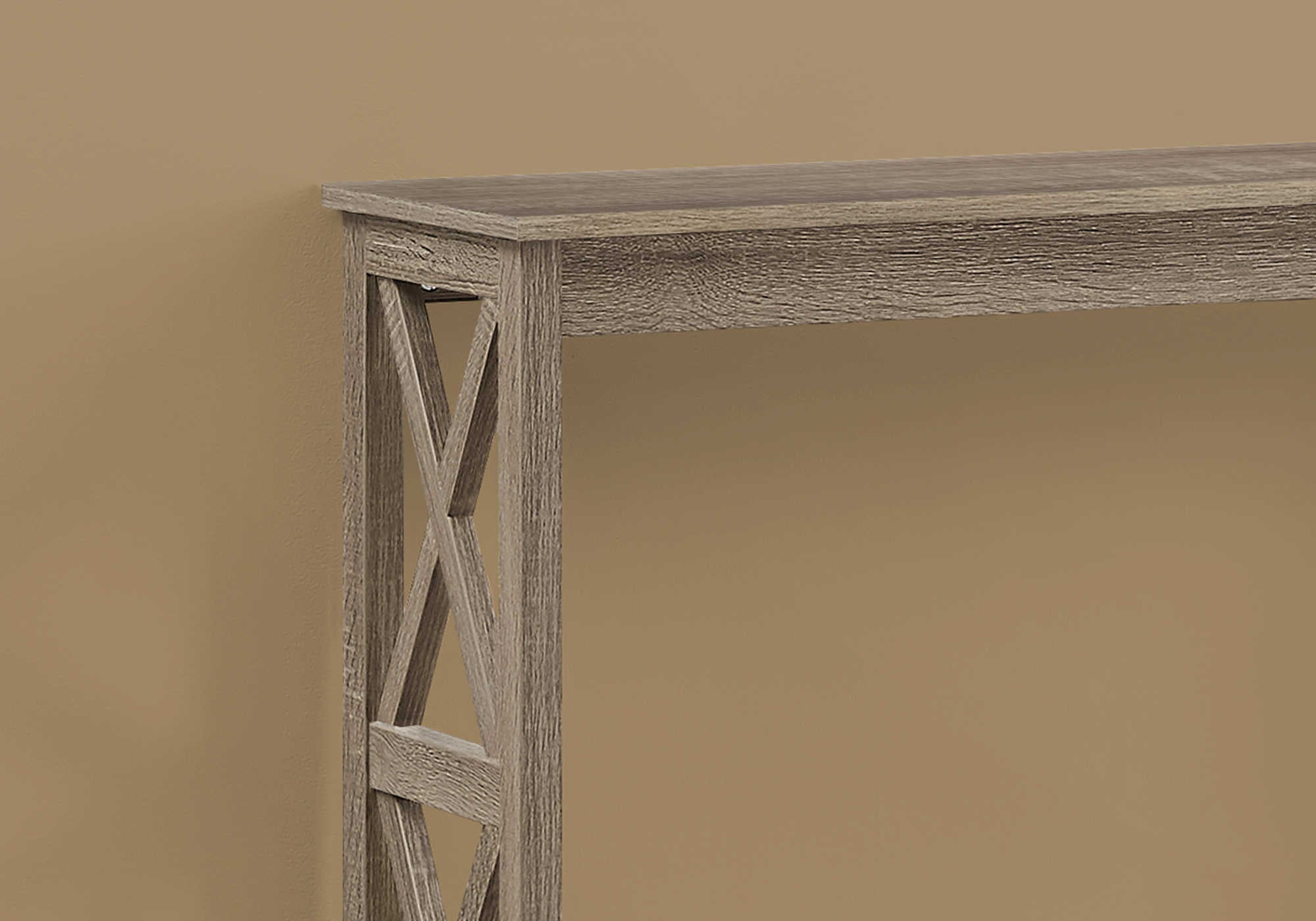 TABLE D'APPOINT - 48"L / CONSOLE D'ENTRÉE TAUPE FONCÉ #I 2791