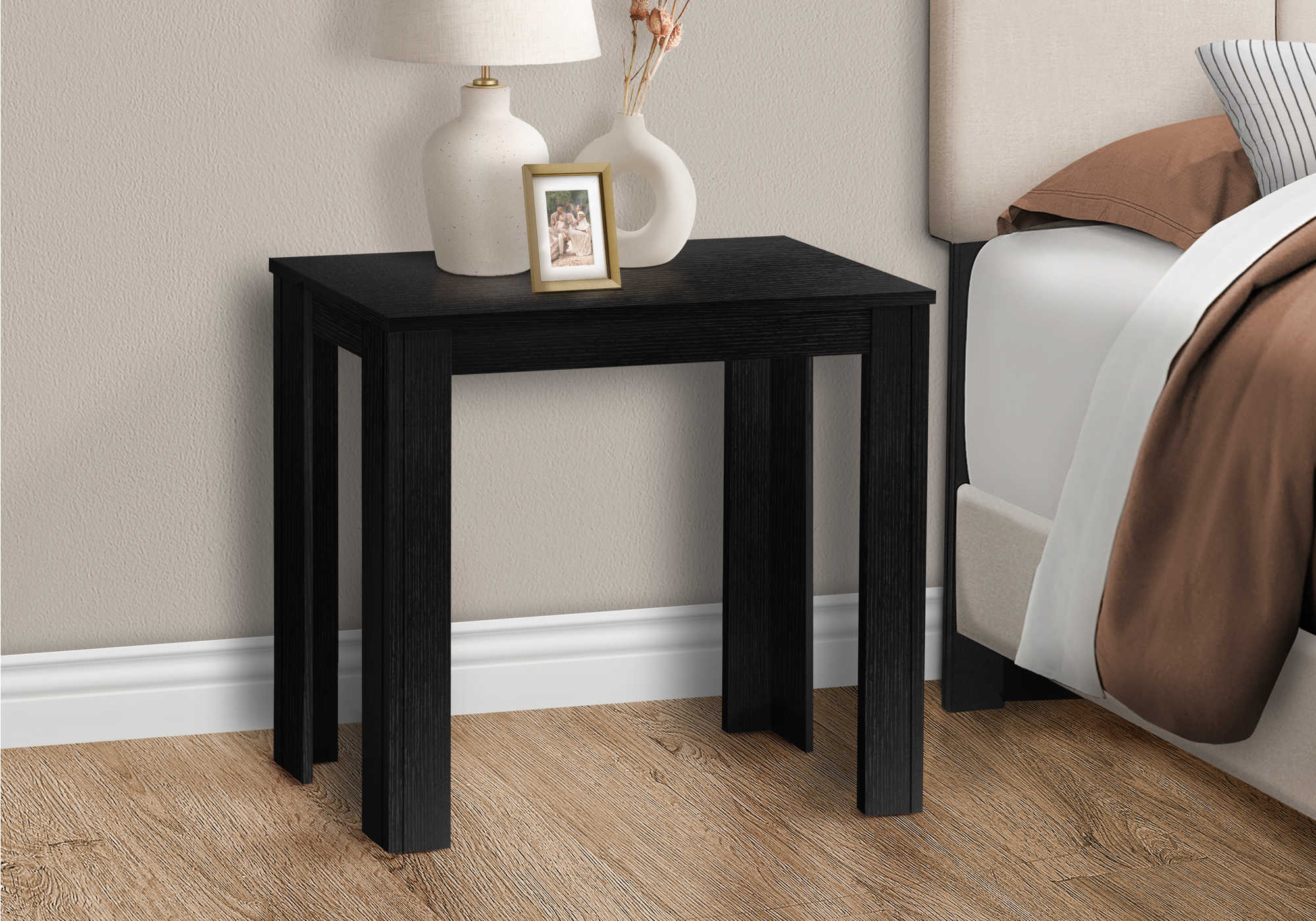 NIGHTSTAND - BLACK OAK #I 3110