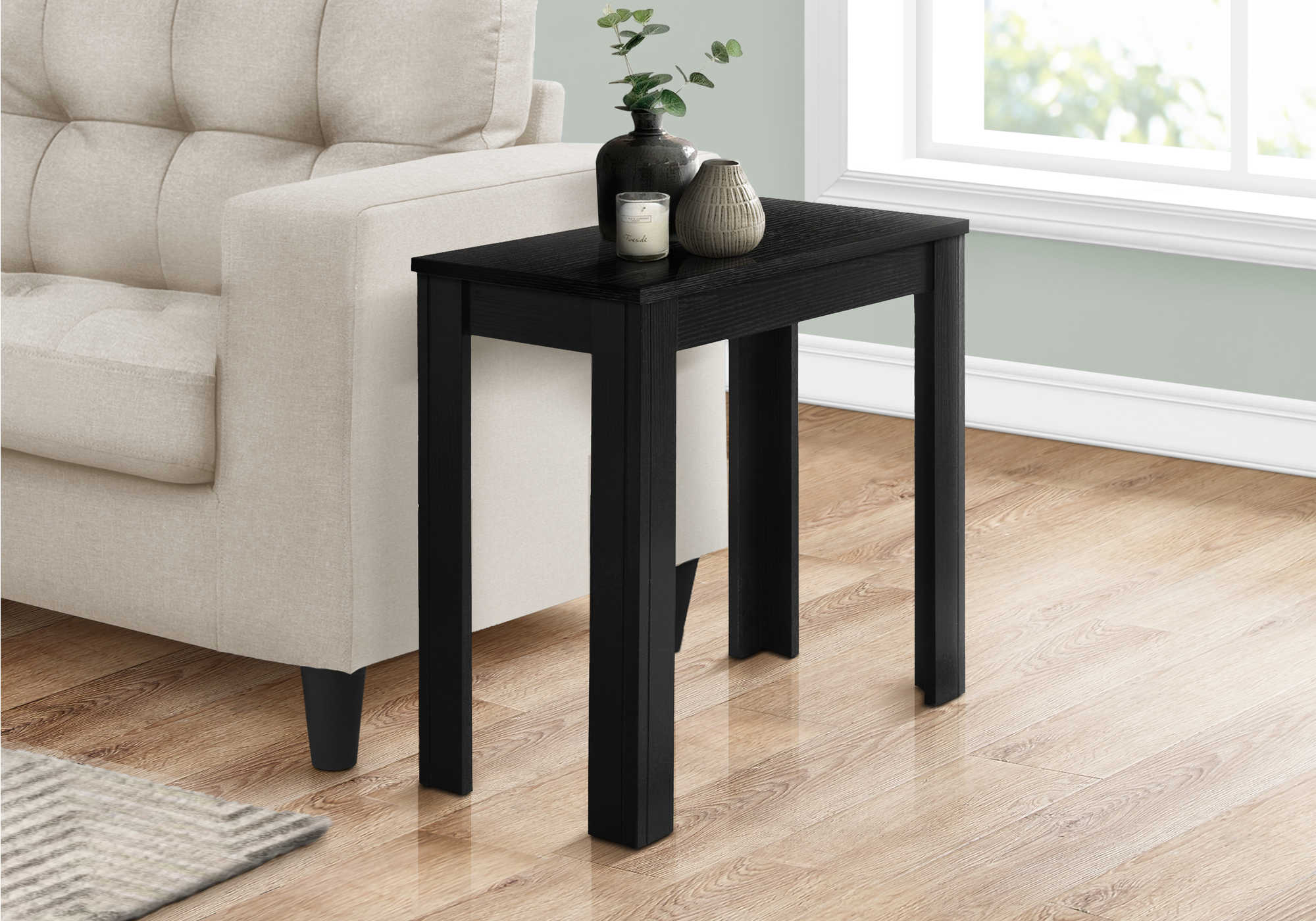 NIGHTSTAND - BLACK OAK #I 3110