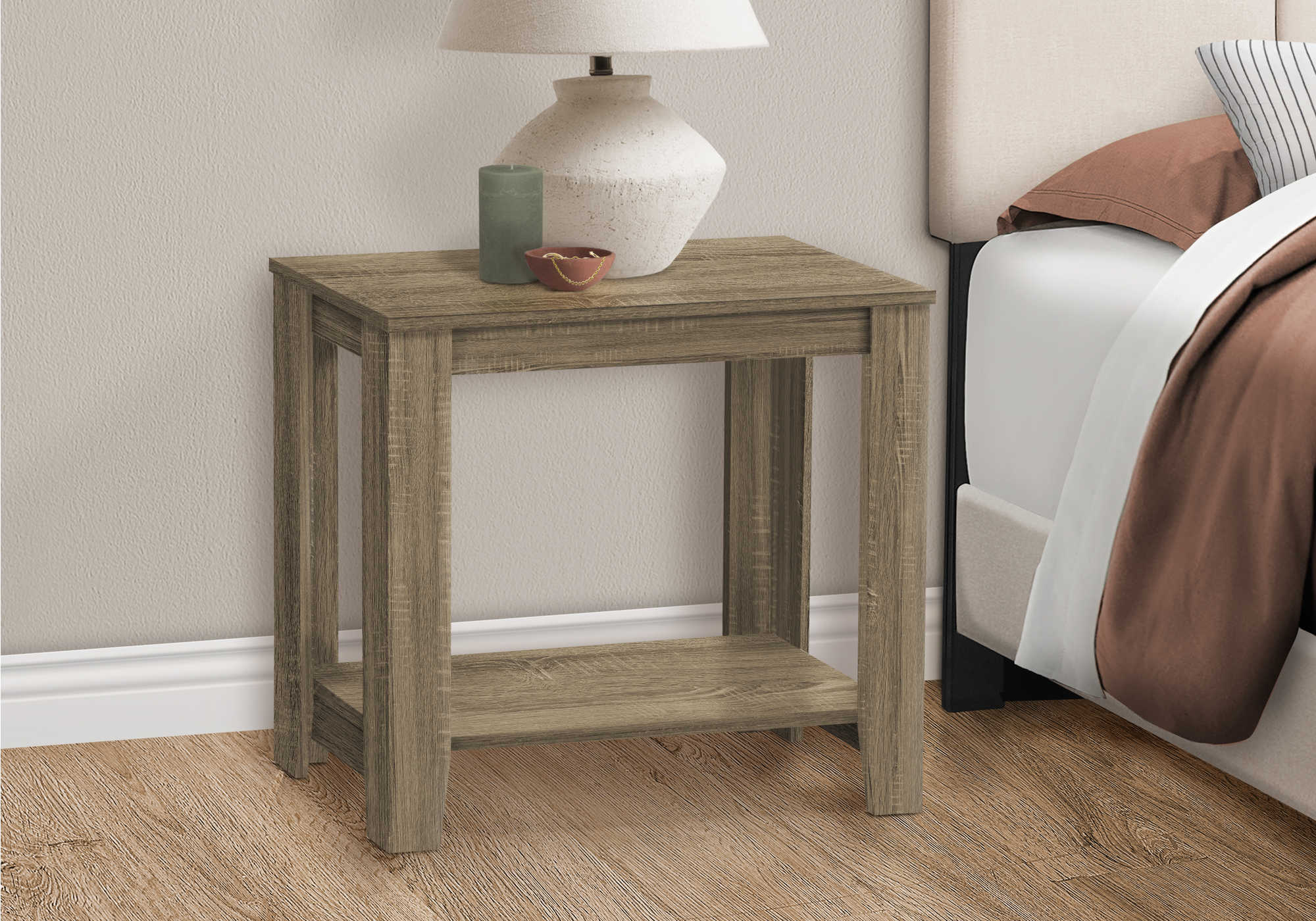 NIGHTSTAND - DARK TAUPE #I 3115