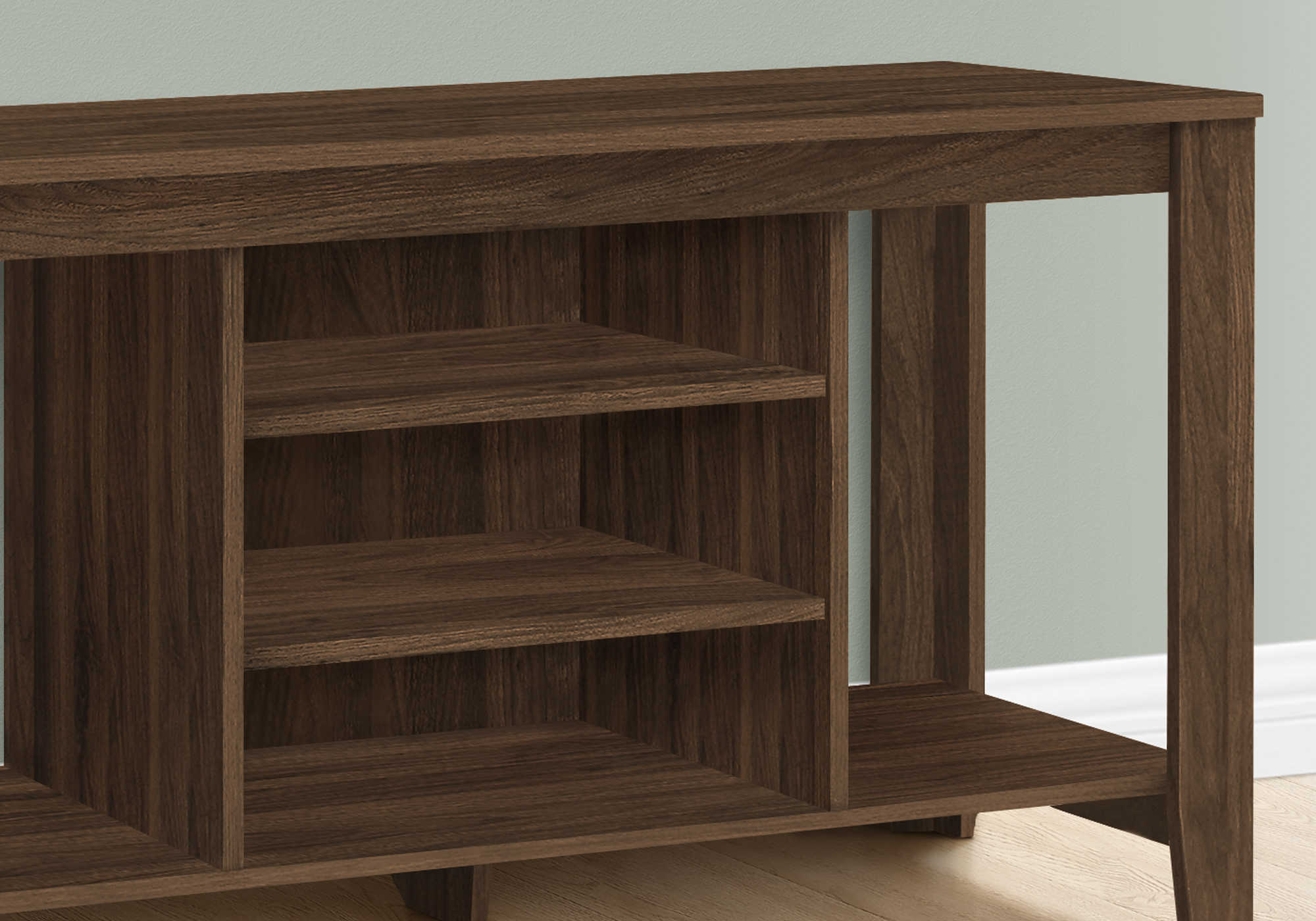 TV STAND - 48"L / DARK WALNUT # I 3566