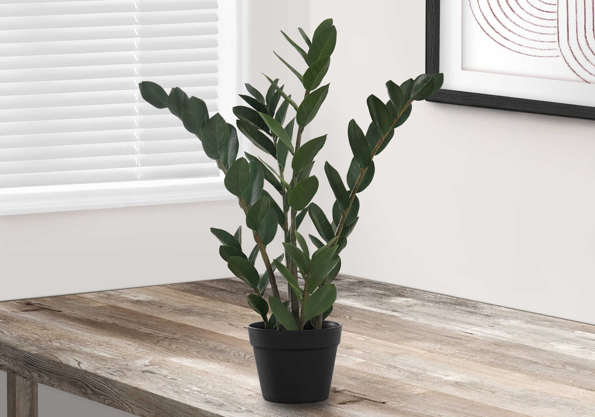 PLANTE ARTIFICIELLE - 29"H / INTÉRIEUR ZZ DANS UN POT DE 6" # I 9506