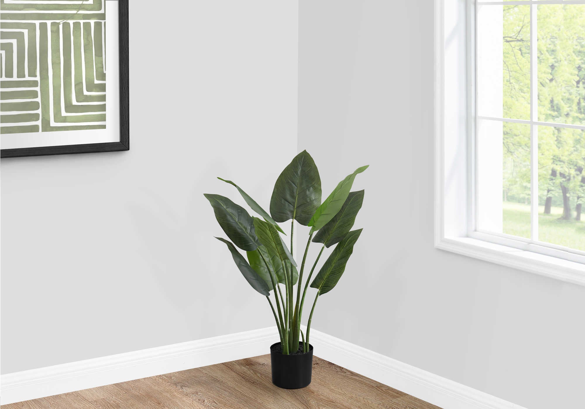 PLANTE ARTIFICIELLE - 37"H / AUREUM D'INTÉRIEUR EN POT DE 6" # I 9509