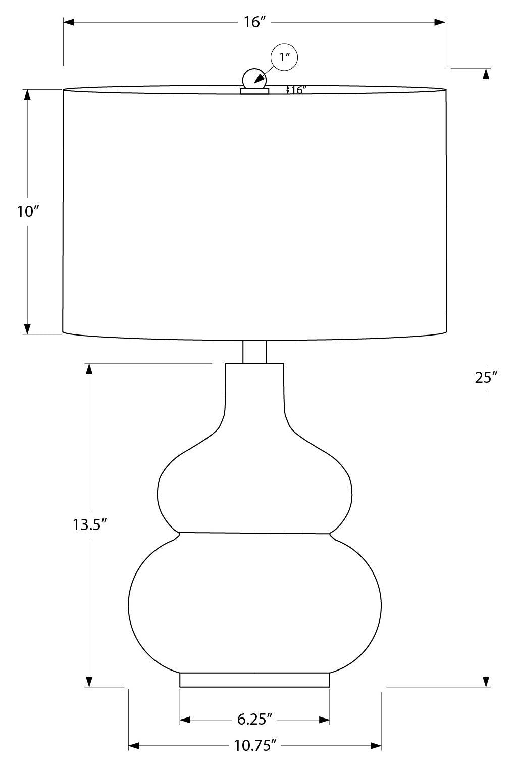 LIGHTING - 25"H TABLE LAMP CREAM CERAMIC / IVORY SHADE # I 9608