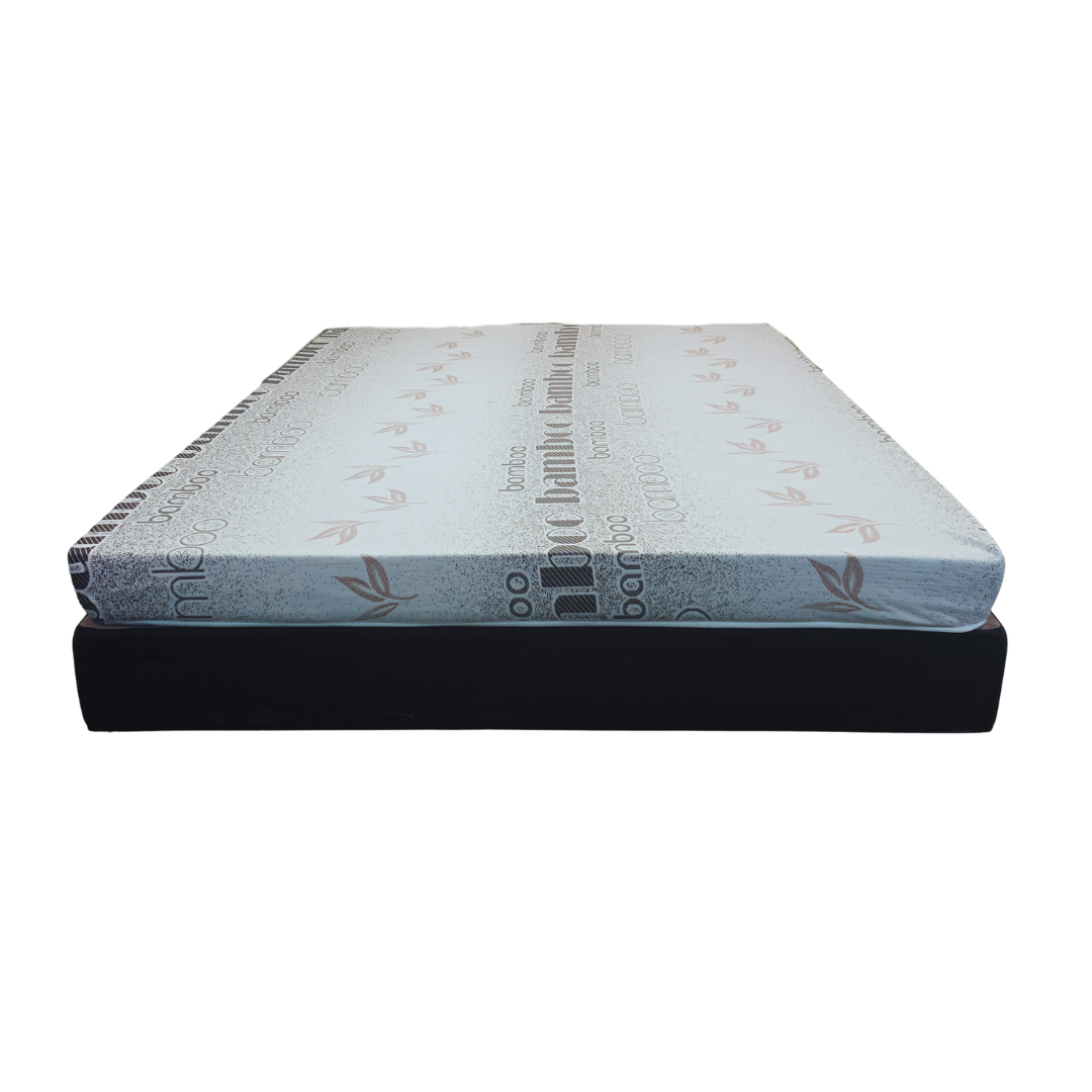 Matelas queen FlexRest mousse 5 po fermeté moyenne housse tricot réversible – Bonito Montréal